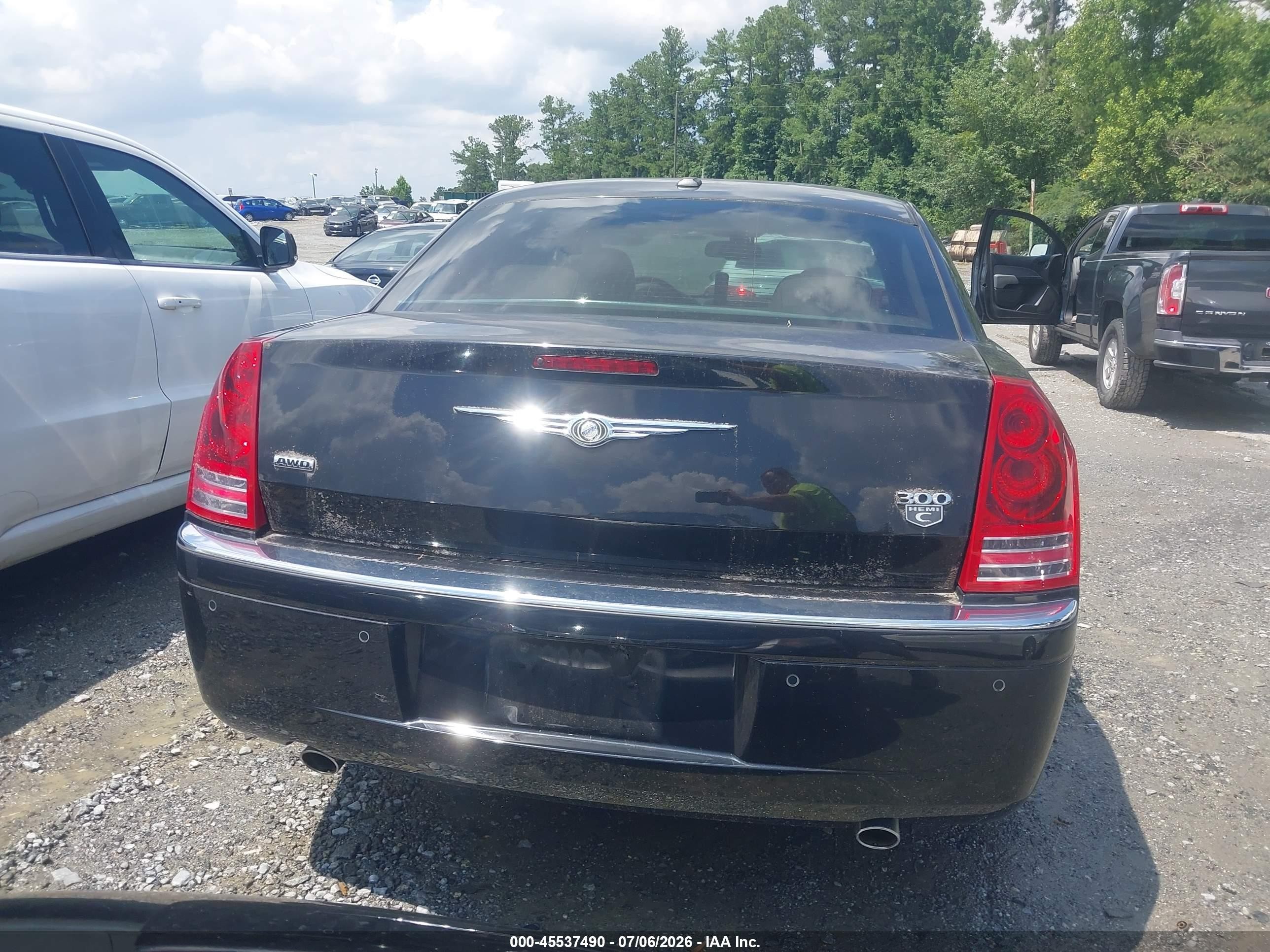 2010 Chrysler 300c Awd Black vin: 2C3CK6CTXAH224149