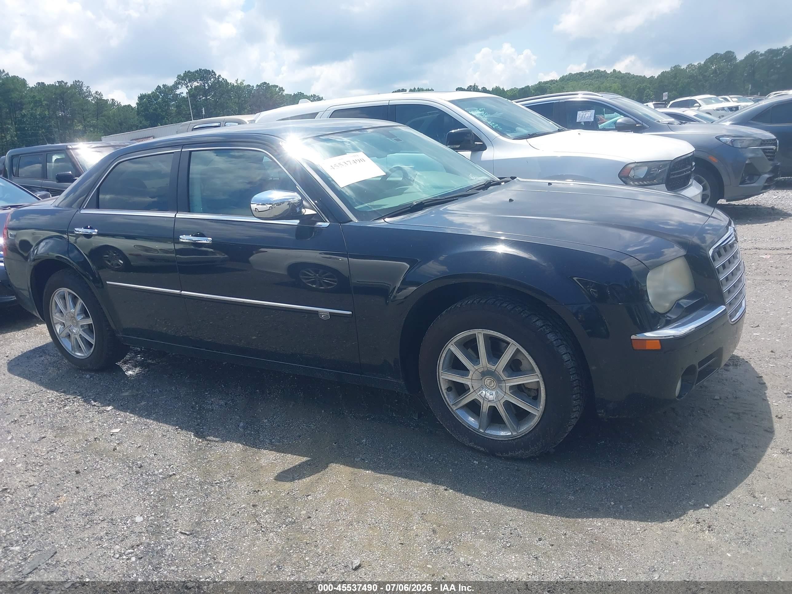 2010 Chrysler 300c Awd Black vin: 2C3CK6CTXAH224149
