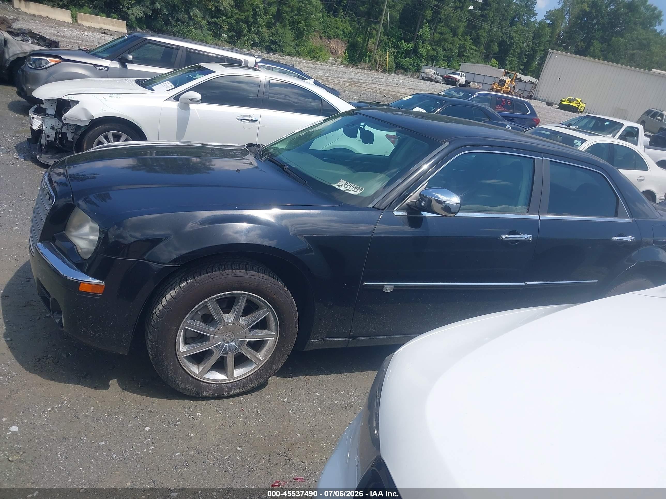 2010 Chrysler 300c Awd Black vin: 2C3CK6CTXAH224149