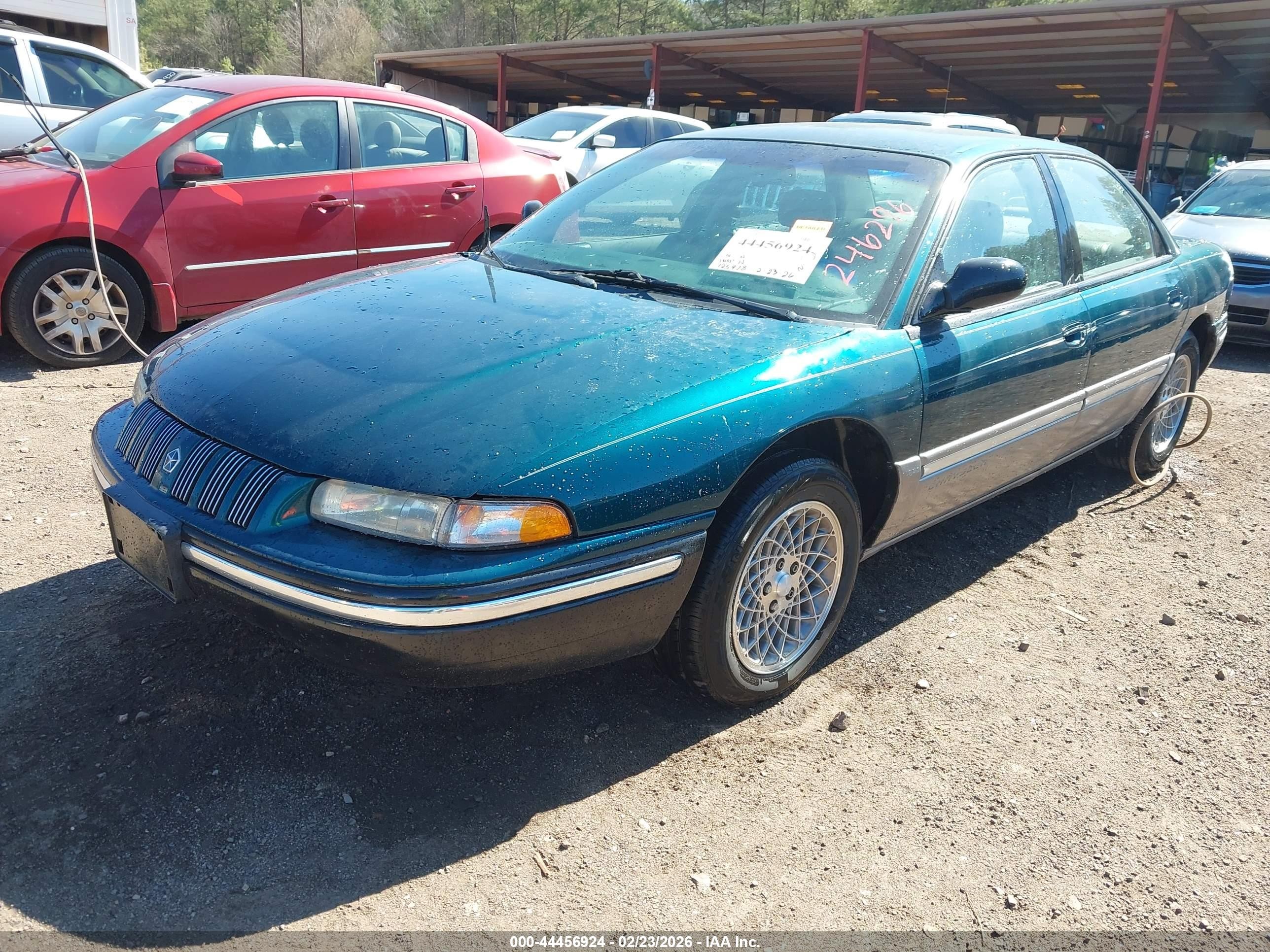 1994 Chrysler Concorde   Green vin: 2C3EL56FXRH246296
