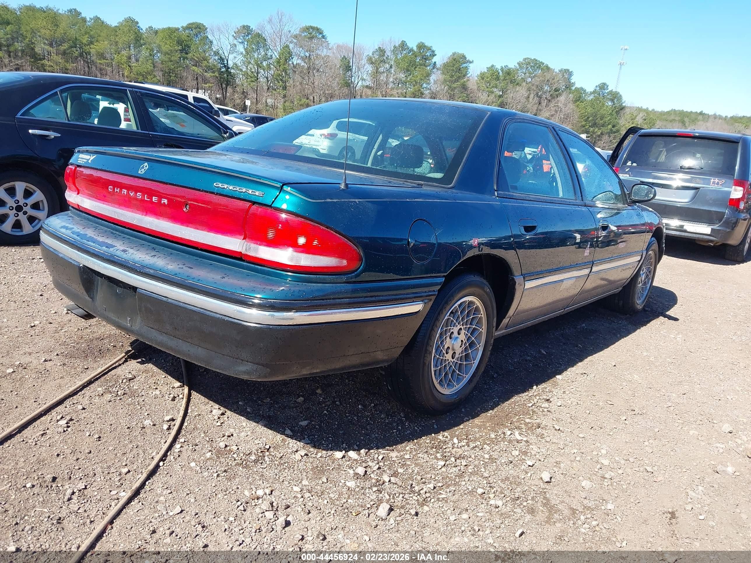 1994 Chrysler Concorde   Green vin: 2C3EL56FXRH246296