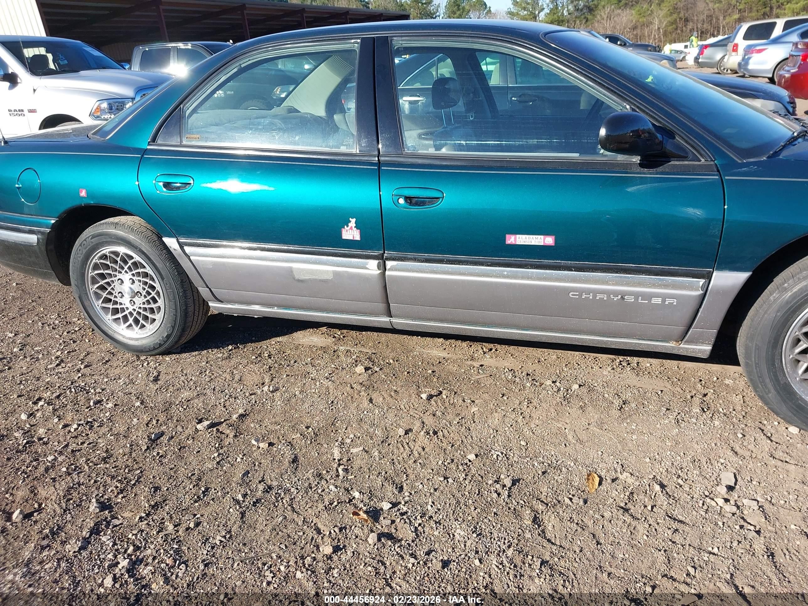1994 Chrysler Concorde   Green vin: 2C3EL56FXRH246296