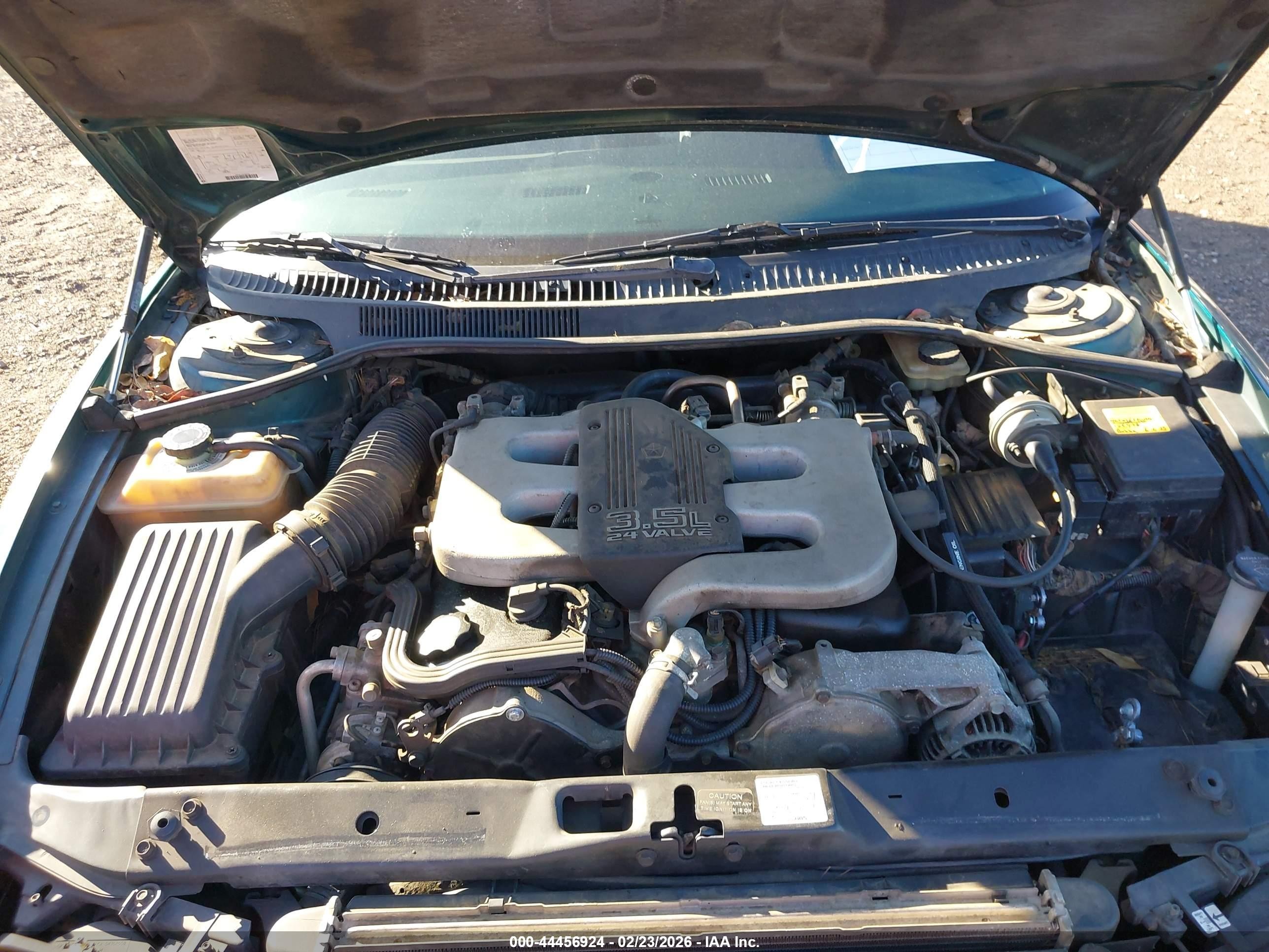 1994 Chrysler Concorde   Green vin: 2C3EL56FXRH246296