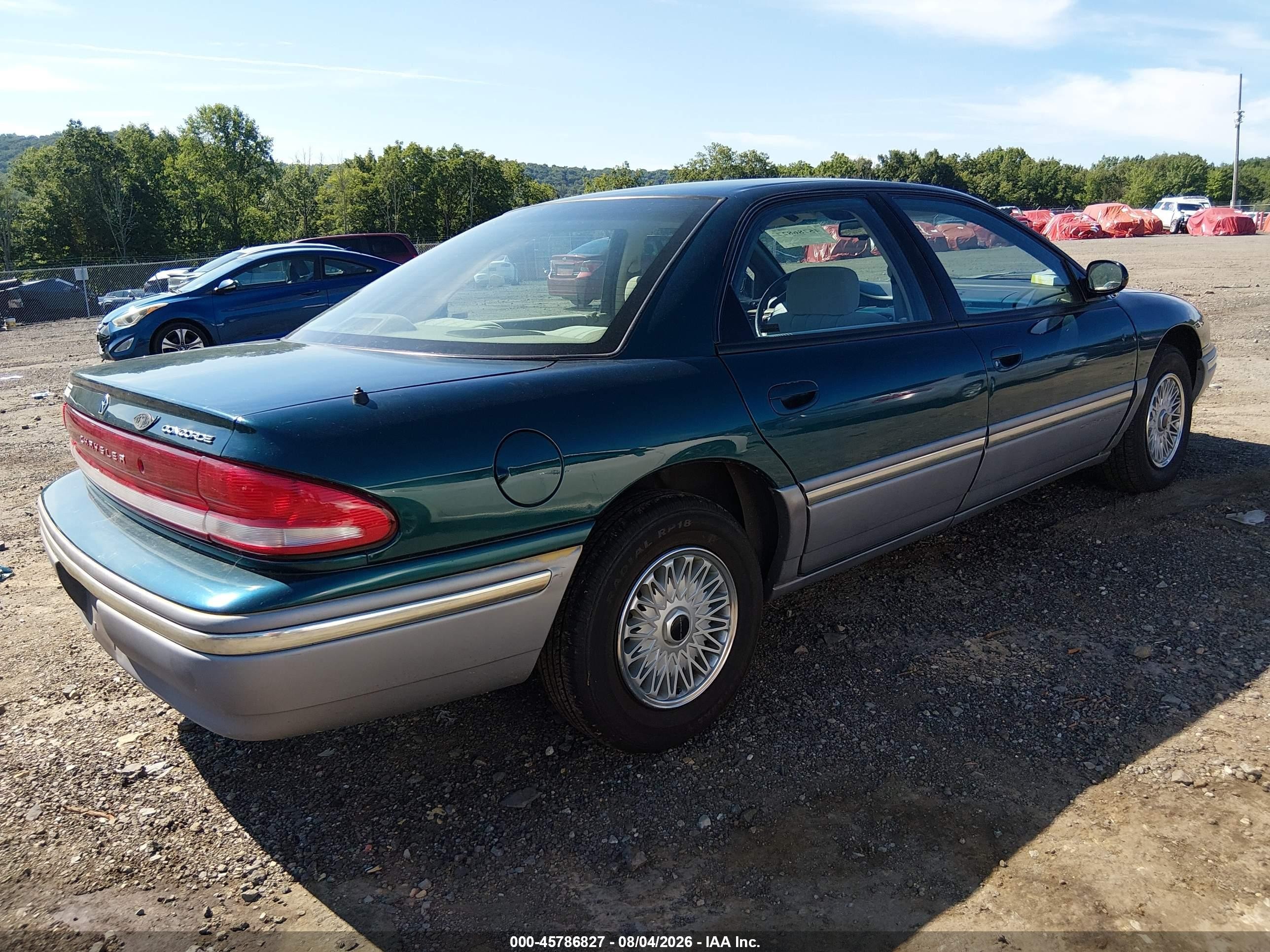 1994 Chrysler Concorde   Green vin: 2C3EL56T7RH283831