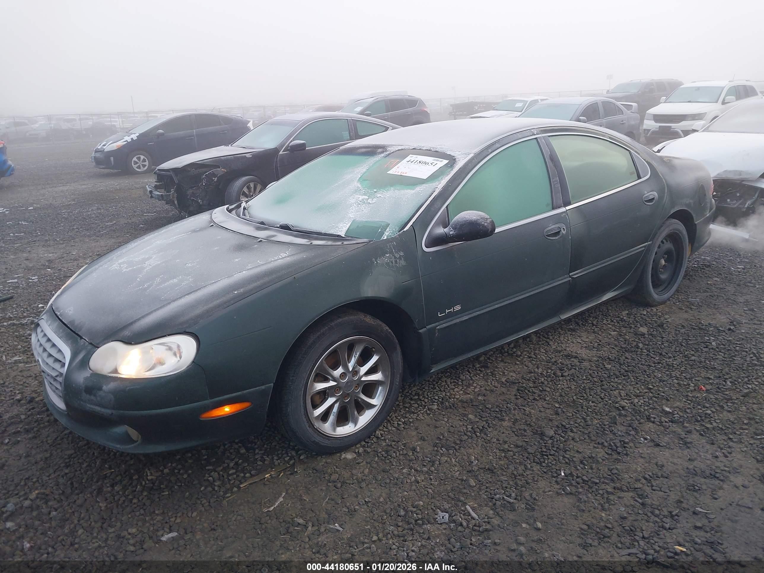 2000 Chrysler Lhs   Green vin: 2C3HC56G0YH146972