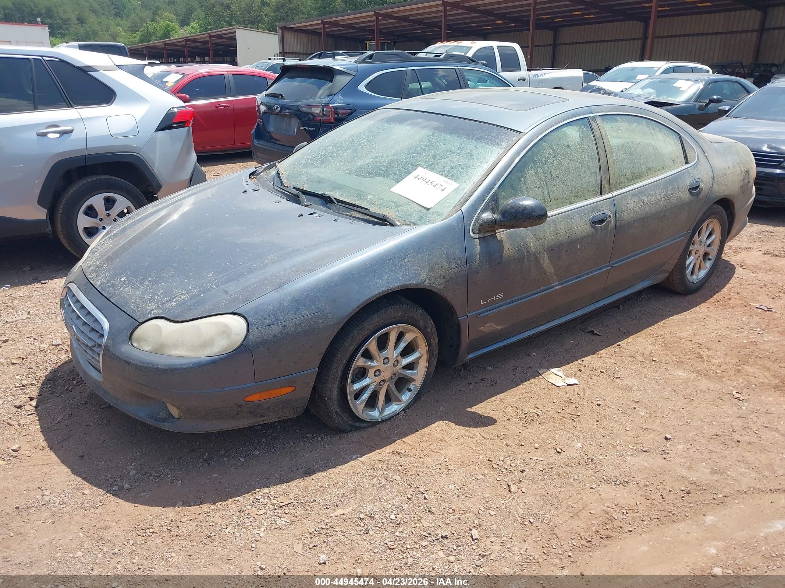 2000 Chrysler Lhs   Зеленый vin: 2C3HC56G0YH316179