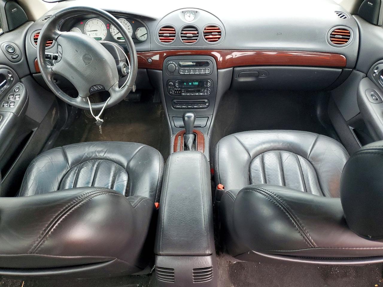 2000 Chrysler Lhs White vin: 2C3HC56G3YH237380