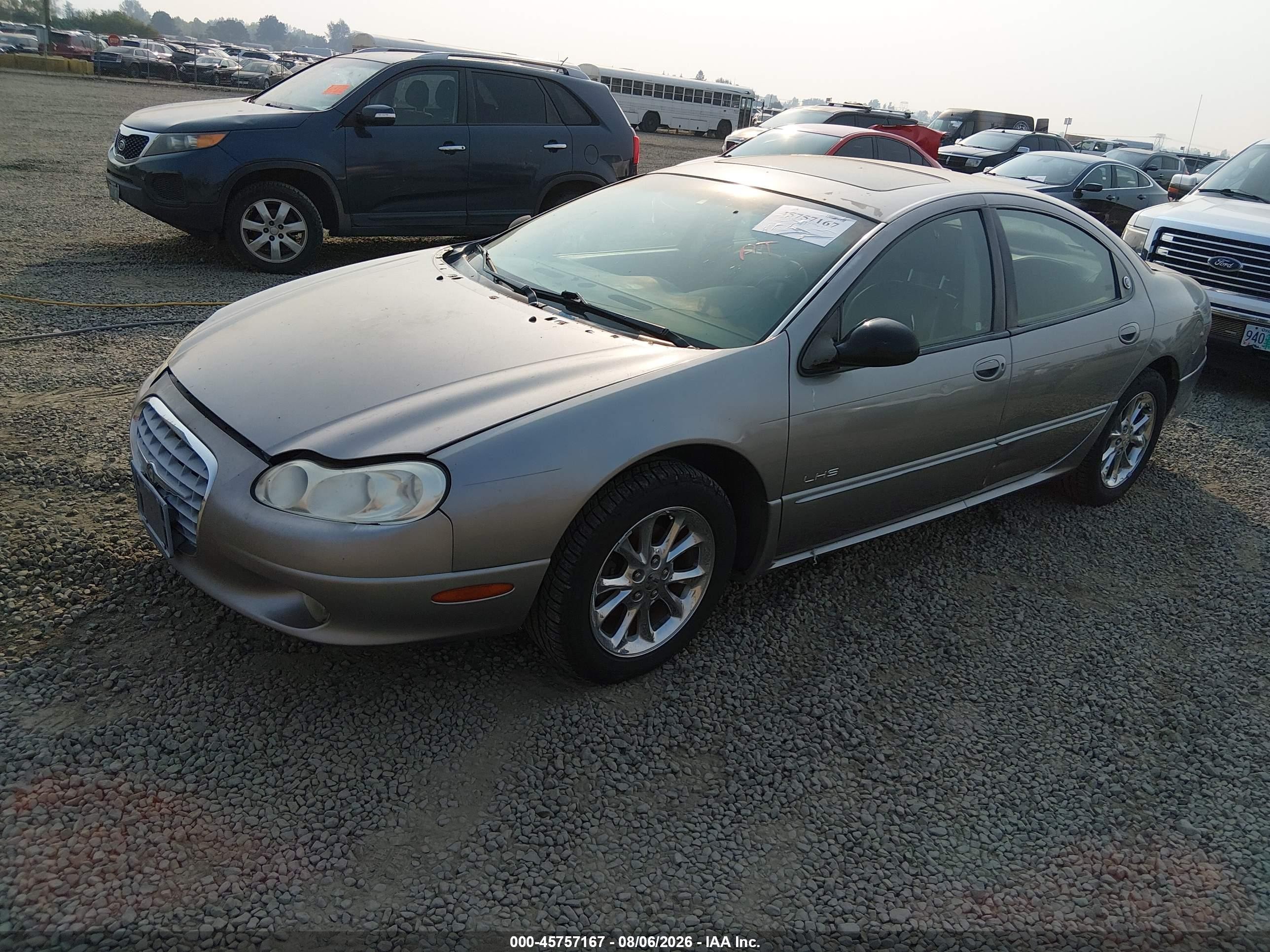 1999 Chrysler Lhs   Silver vin: 2C3HC56G7XH721678