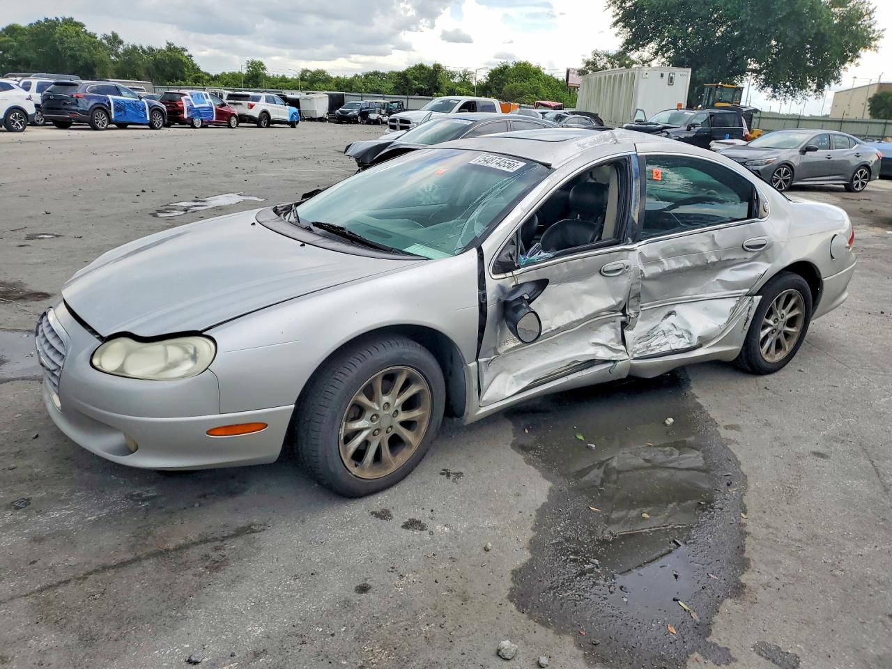 2000 Chrysler Lhs Silver vin: 2C3HC56G8YH156469