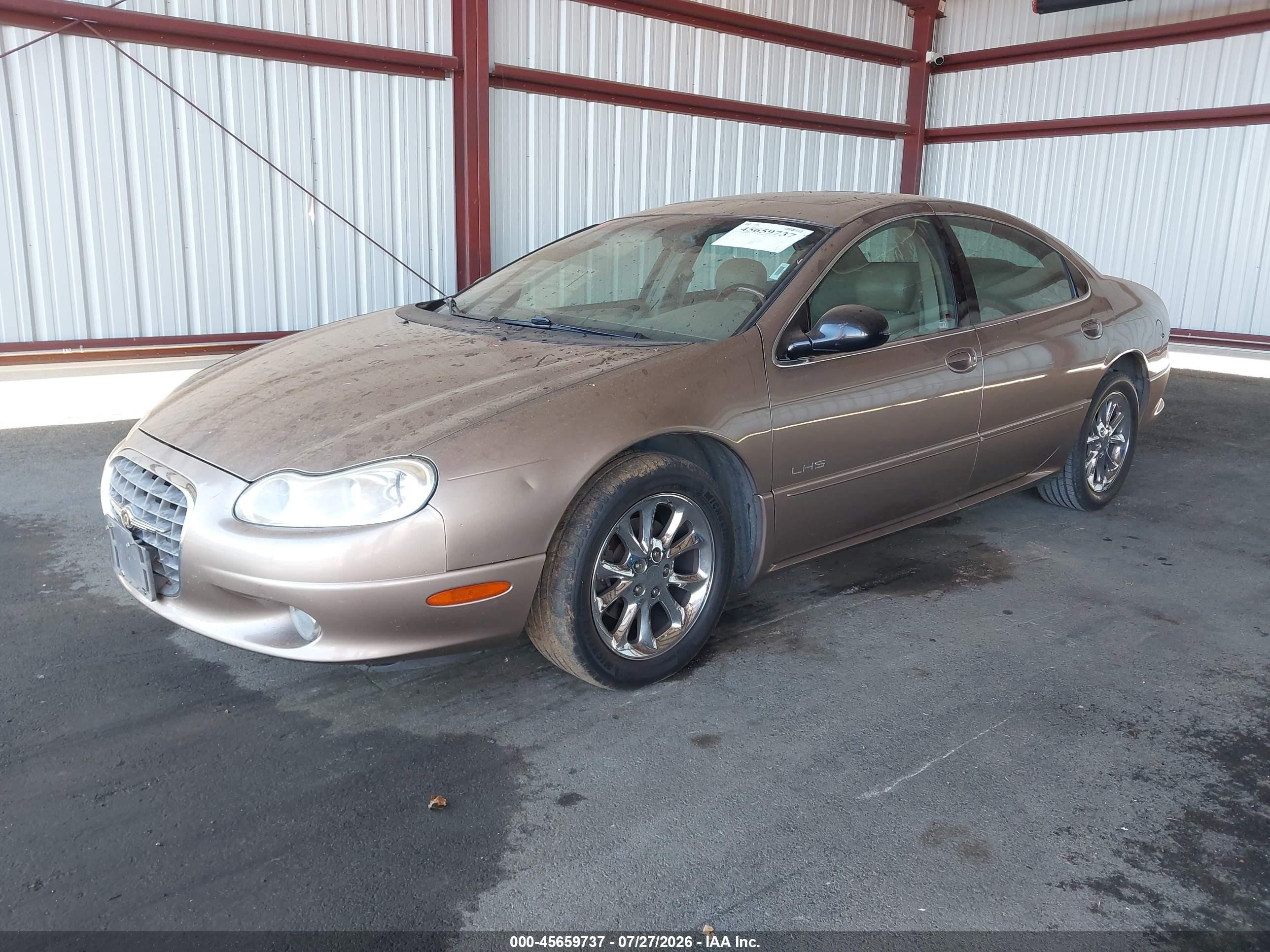 2001 Chrysler Lhs   Dark Brown vin: 2C3HC56G91H667467
