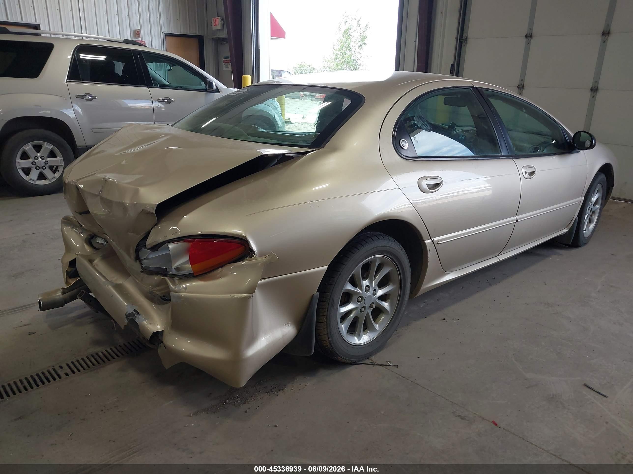 1999 Chrysler Lhs   Gold vin: 2C3HC56G9XH657983
