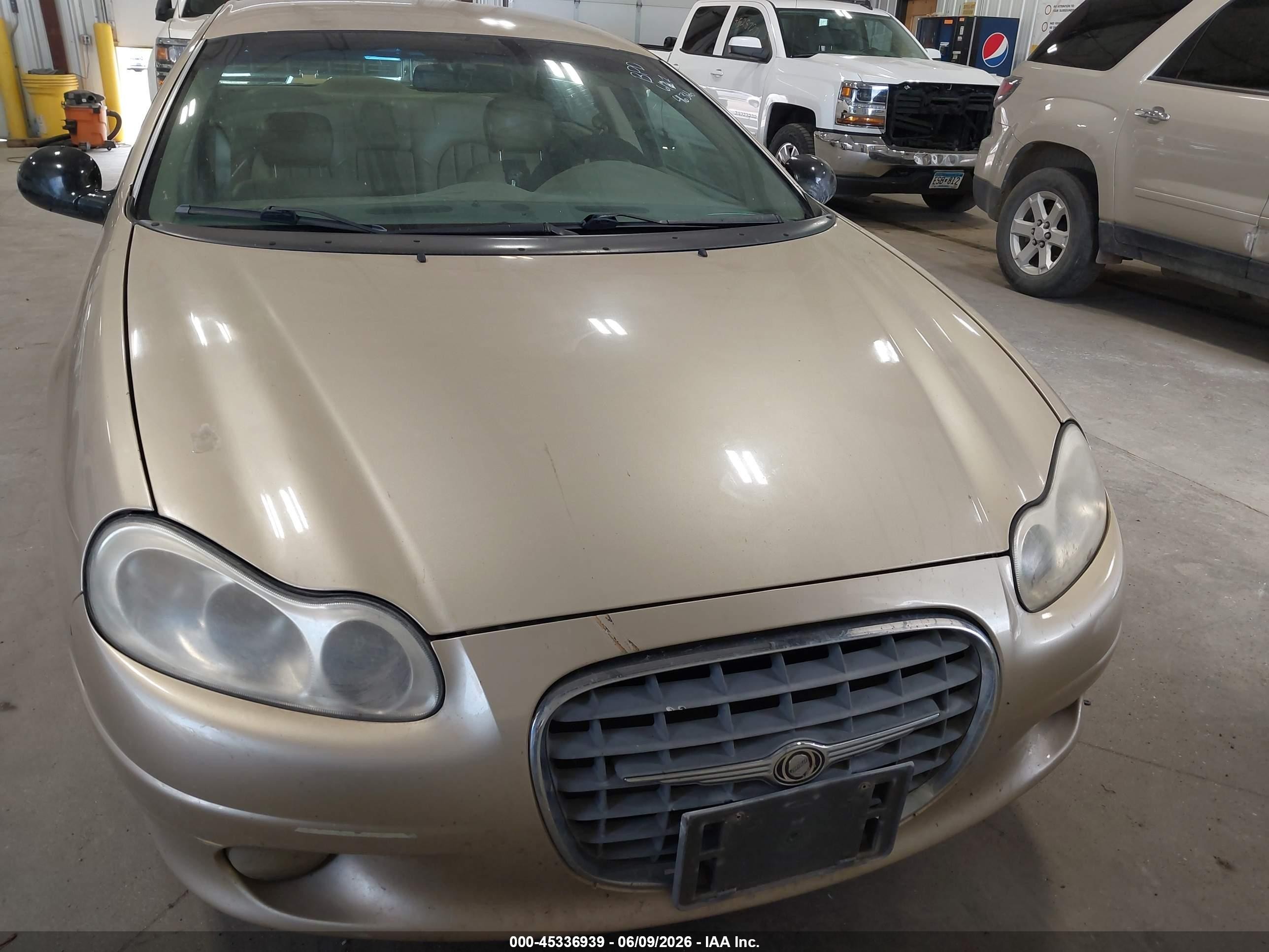 1999 Chrysler Lhs   Gold vin: 2C3HC56G9XH657983