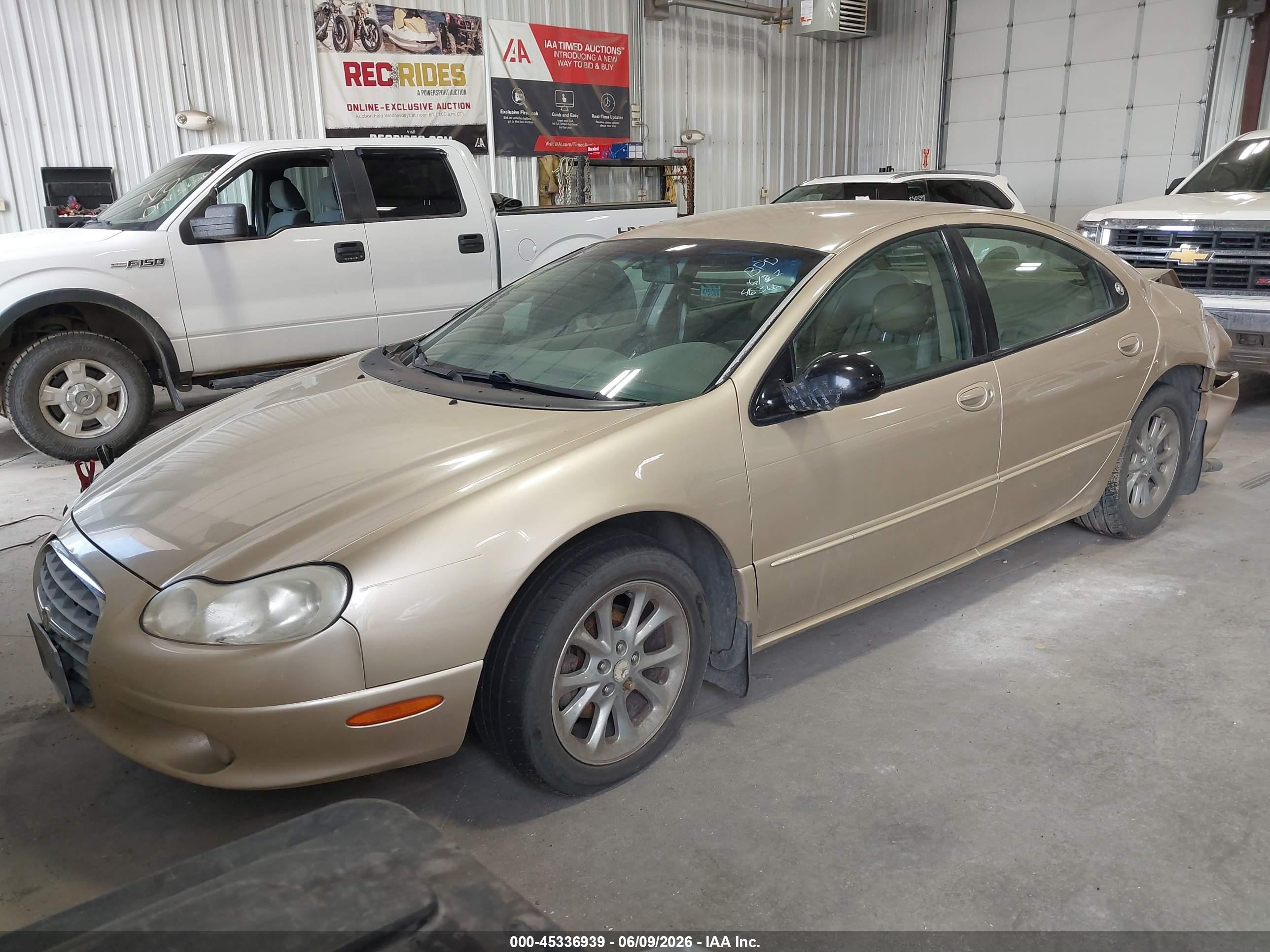 1999 Chrysler Lhs   Gold vin: 2C3HC56G9XH657983