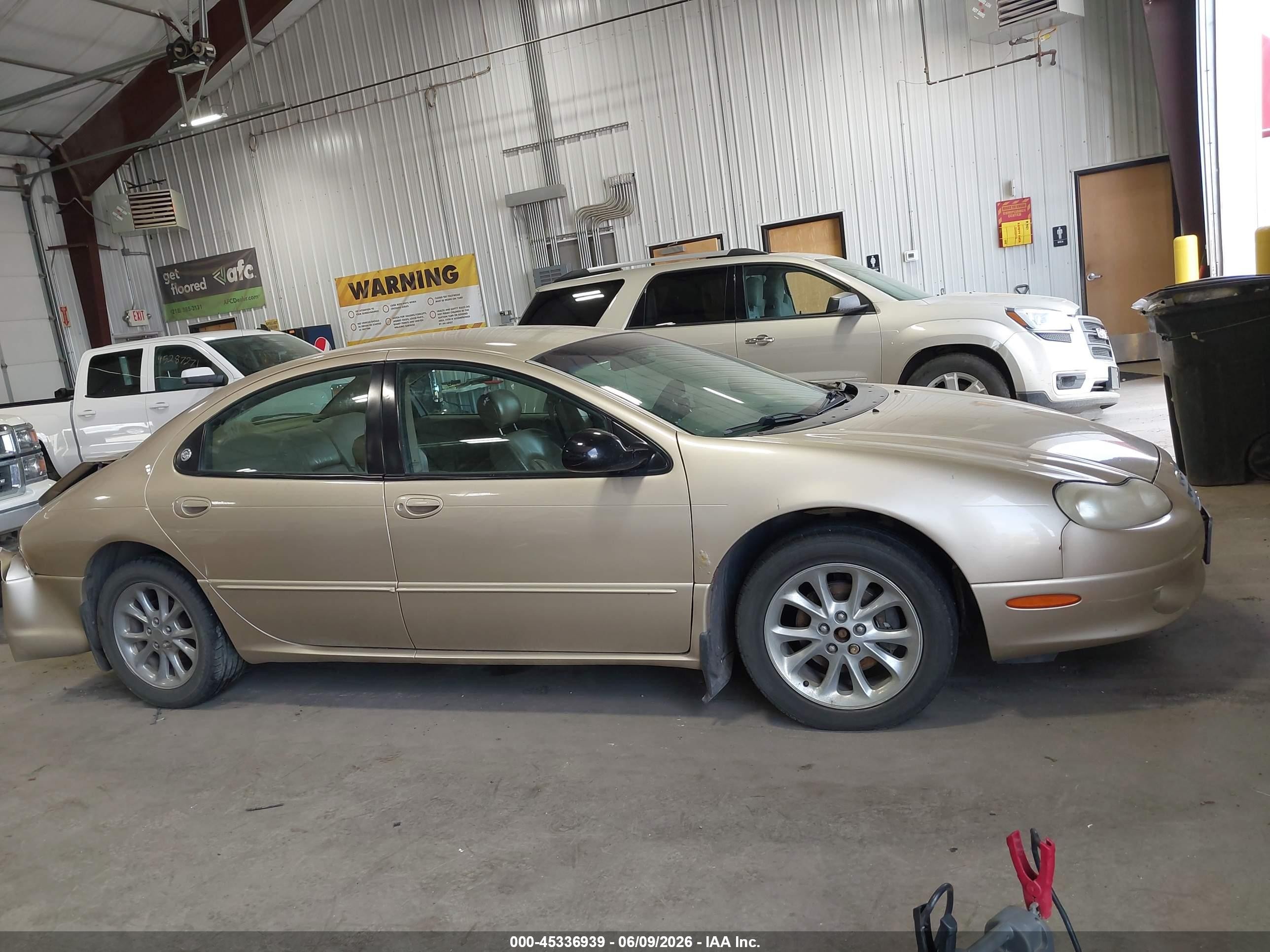 1999 Chrysler Lhs   Gold vin: 2C3HC56G9XH657983
