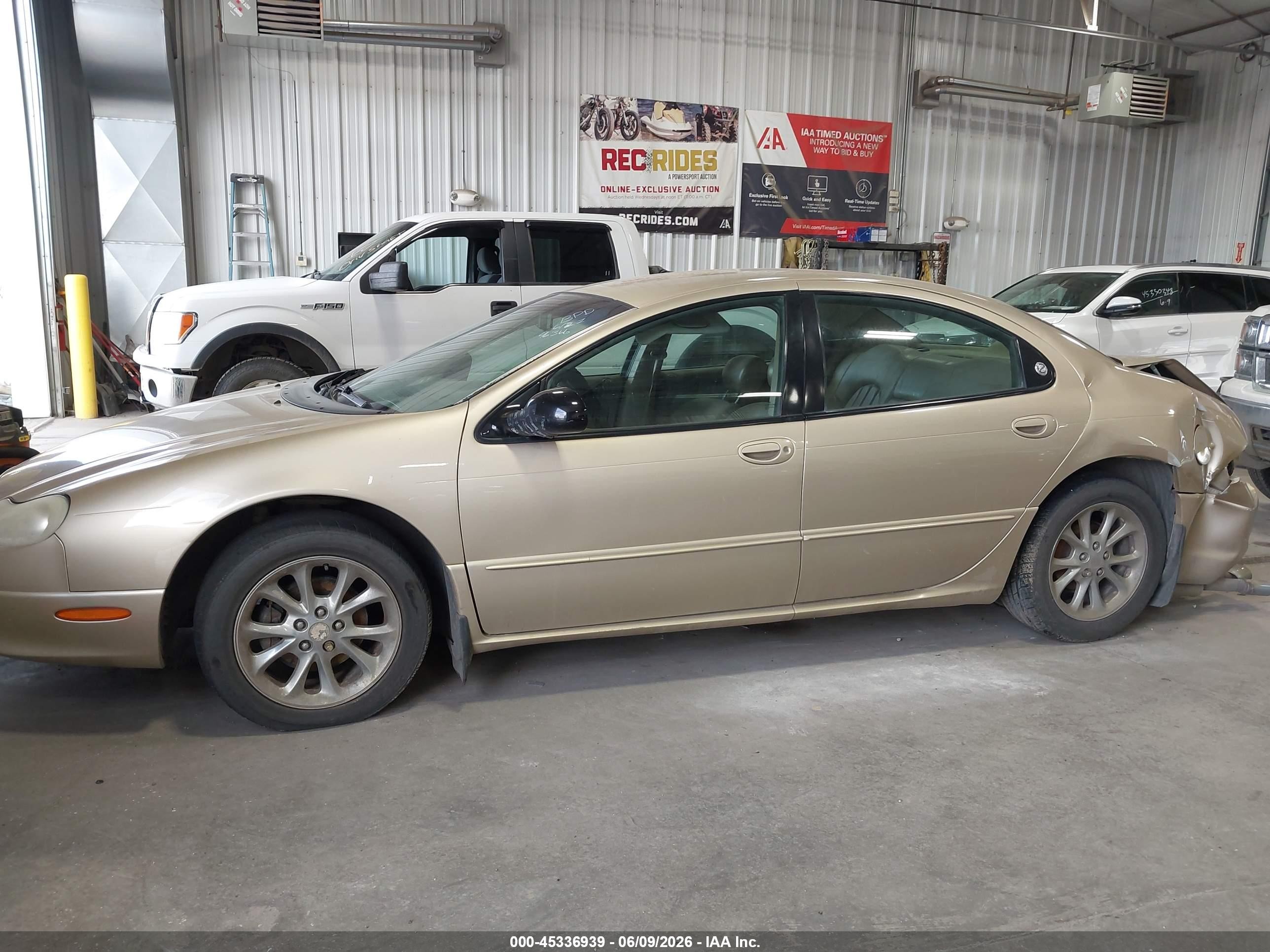 1999 Chrysler Lhs   Gold vin: 2C3HC56G9XH657983