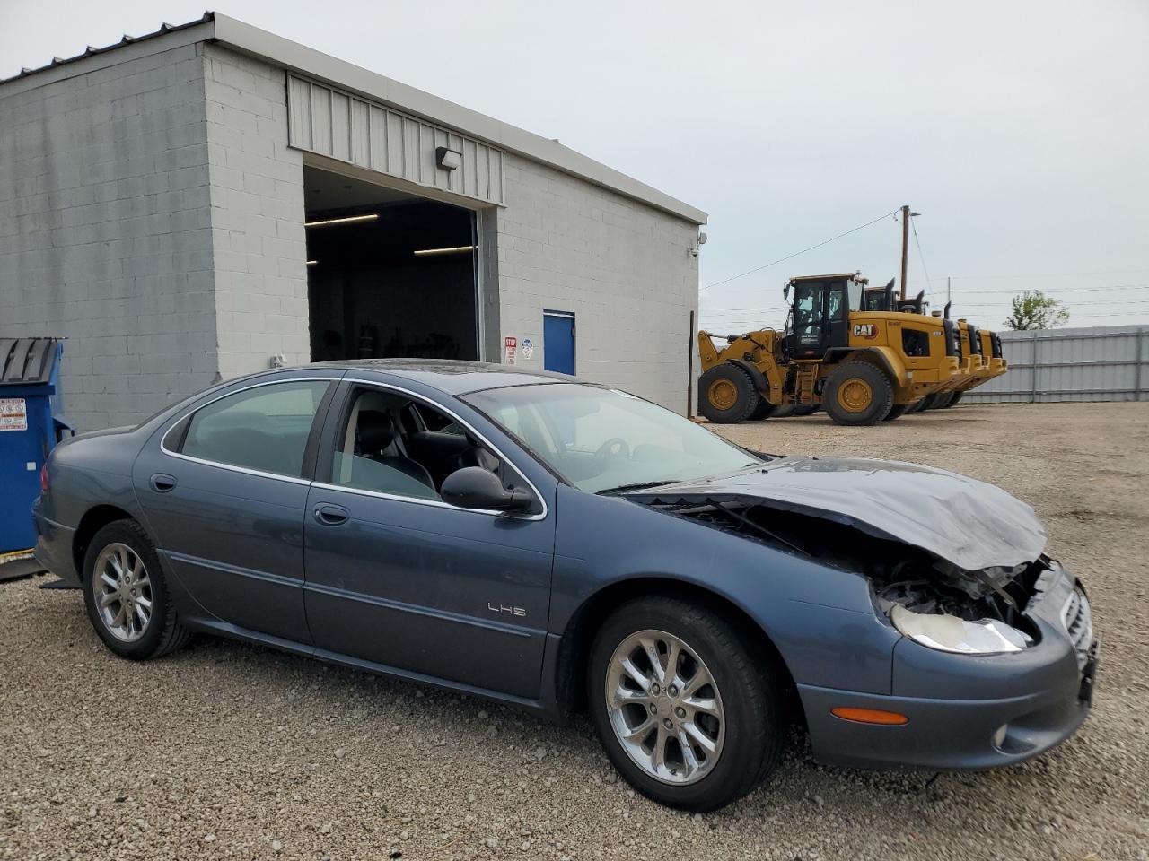 2000 Chrysler Lhs Blue vin: 2C3HC56G9YH102226
