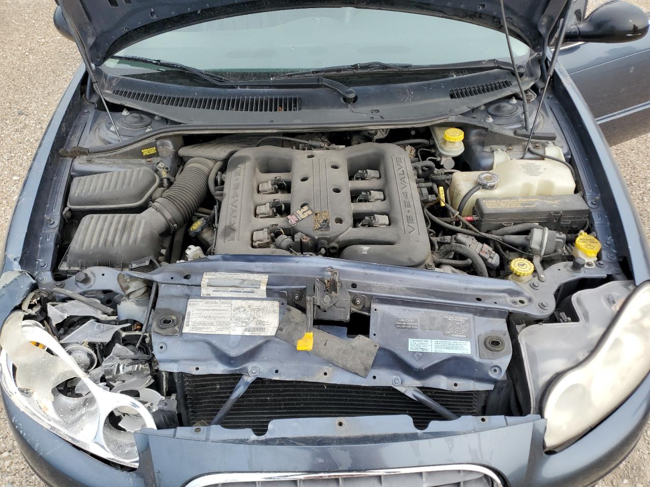 2000 Chrysler Lhs Blue vin: 2C3HC56G9YH102226