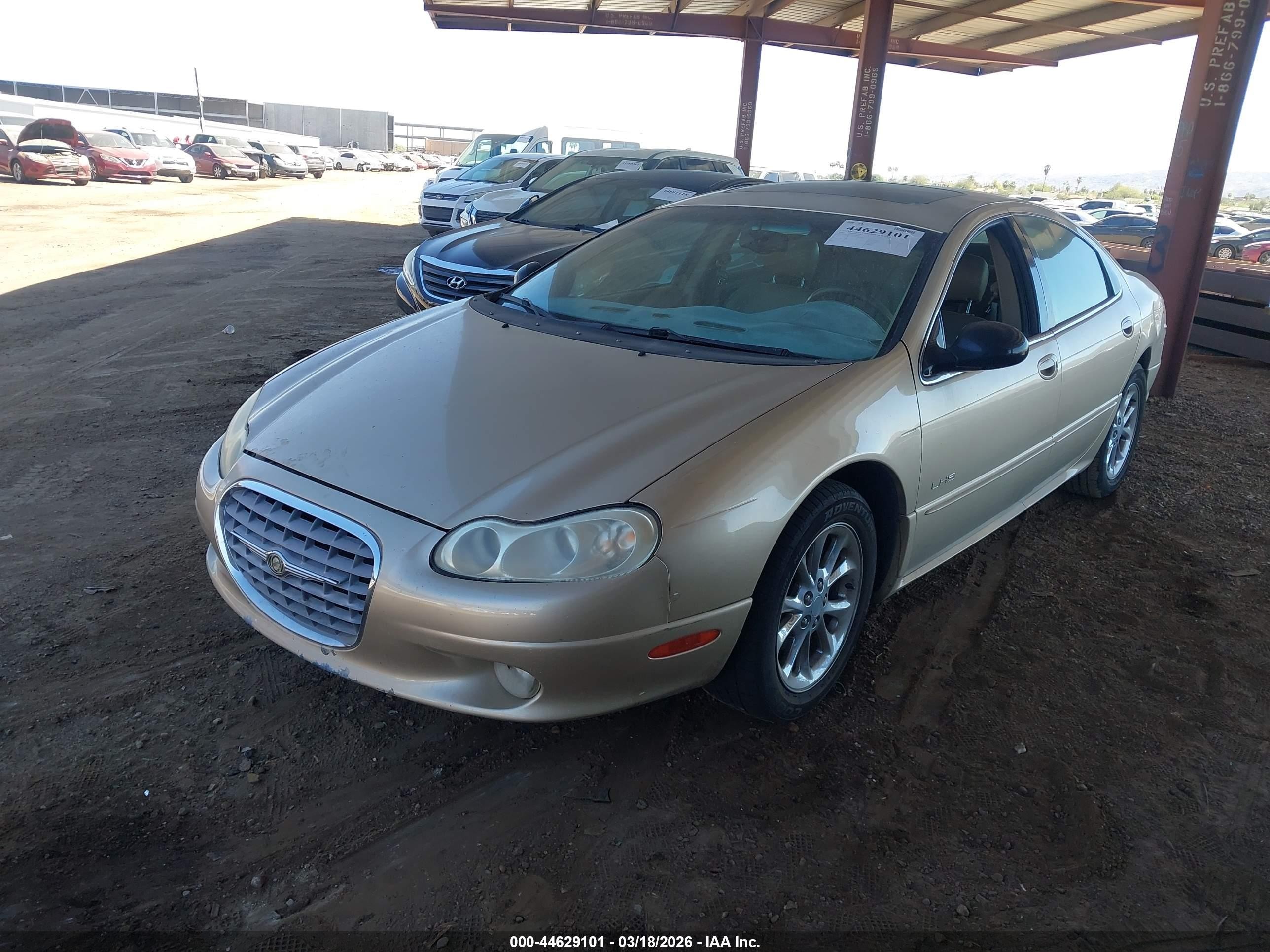 2000 Chrysler Lhs   Gold vin: 2C3HC56G9YH438104
