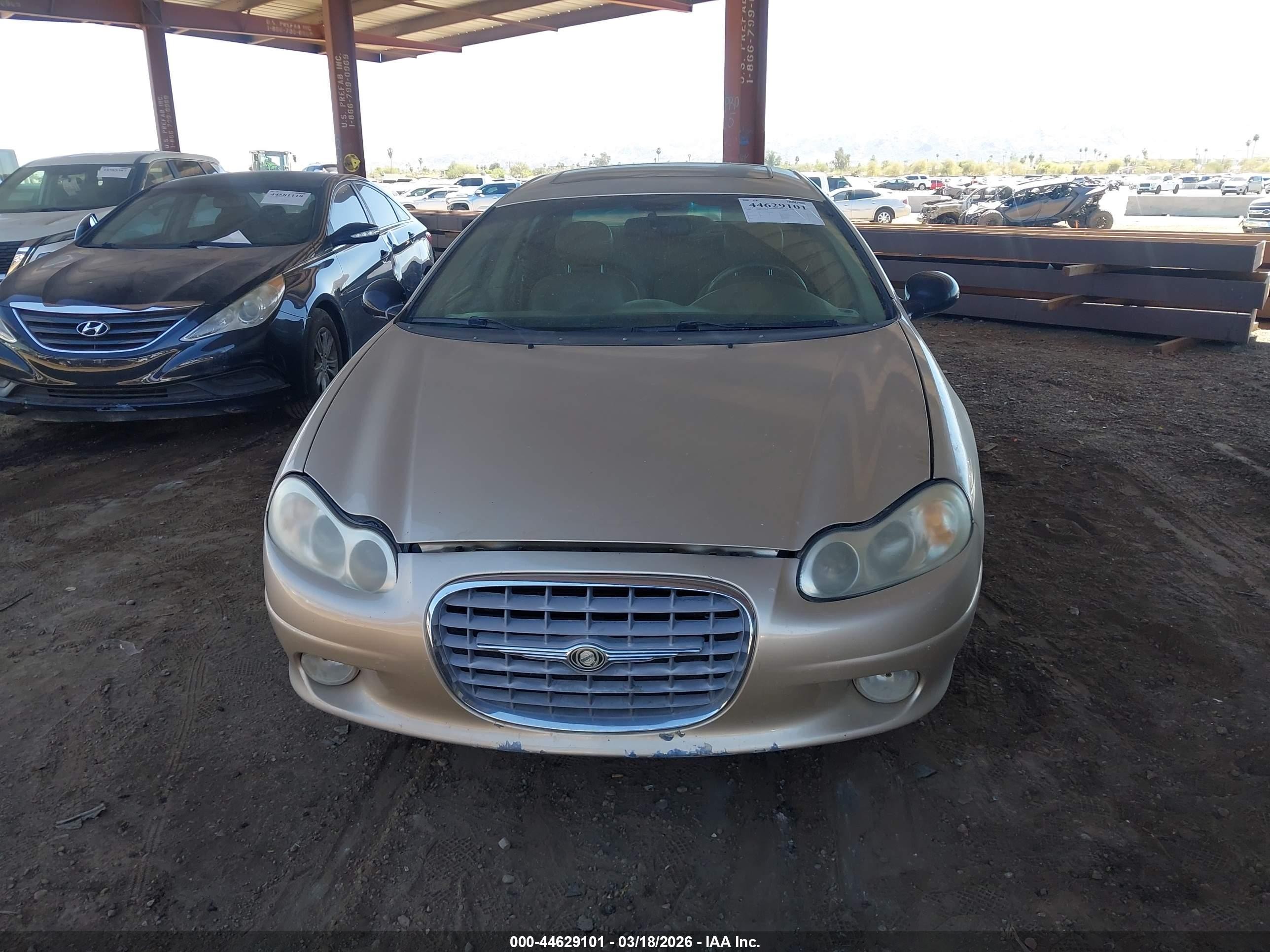 2000 Chrysler Lhs   Gold vin: 2C3HC56G9YH438104