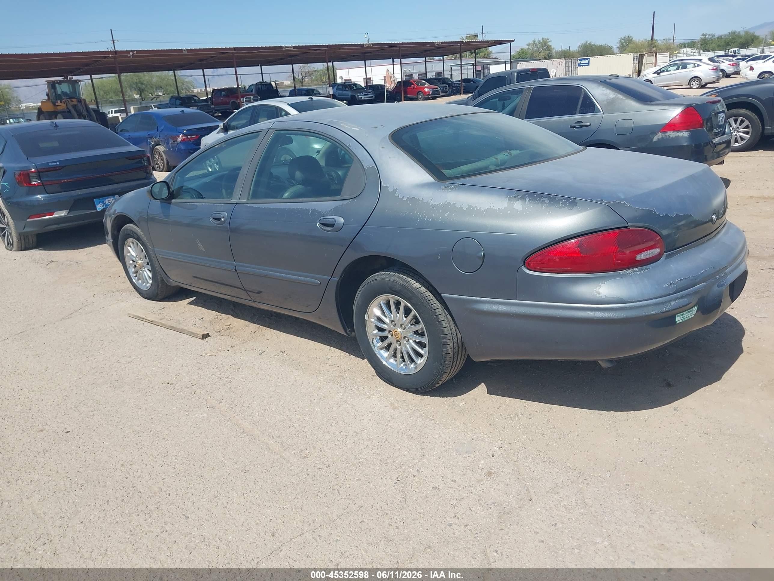 2000 Chrysler Concorde Lxi Gray vin: 2C3HD36J1YH167634