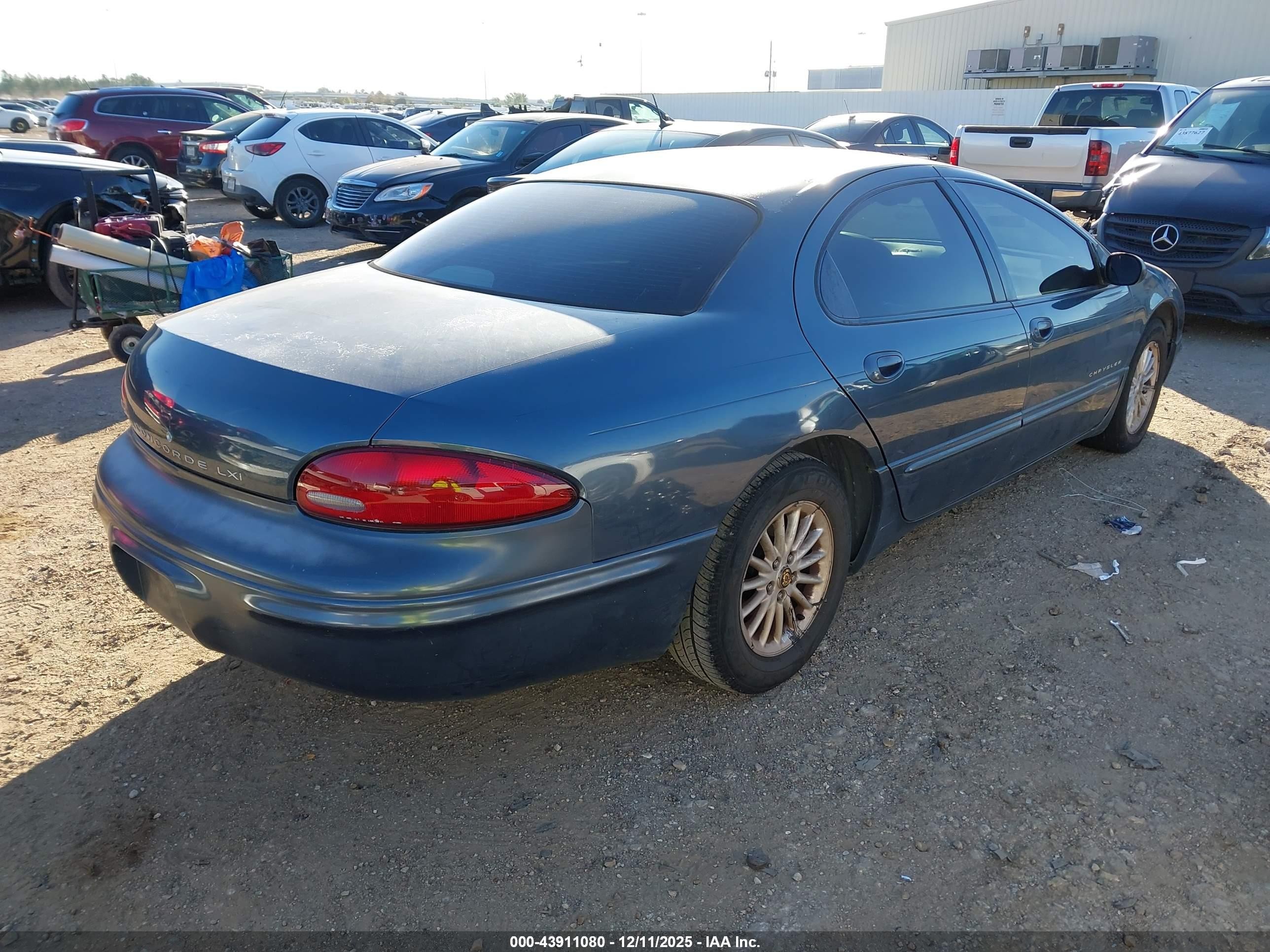 2001 Chrysler Concorde Lxi Blue vin: 2C3HD36J21H531226