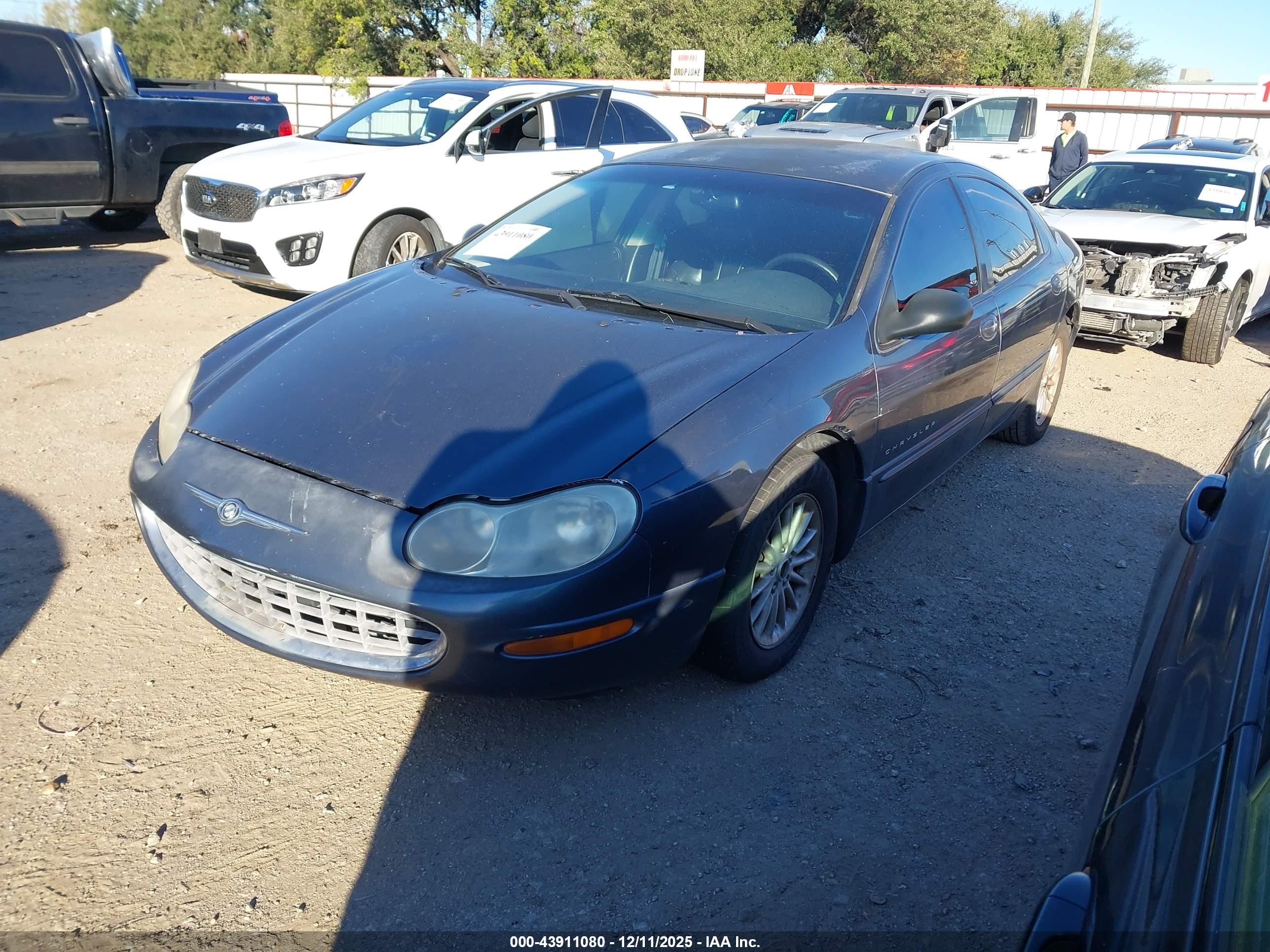 2001 Chrysler Concorde Lxi Blue vin: 2C3HD36J21H531226