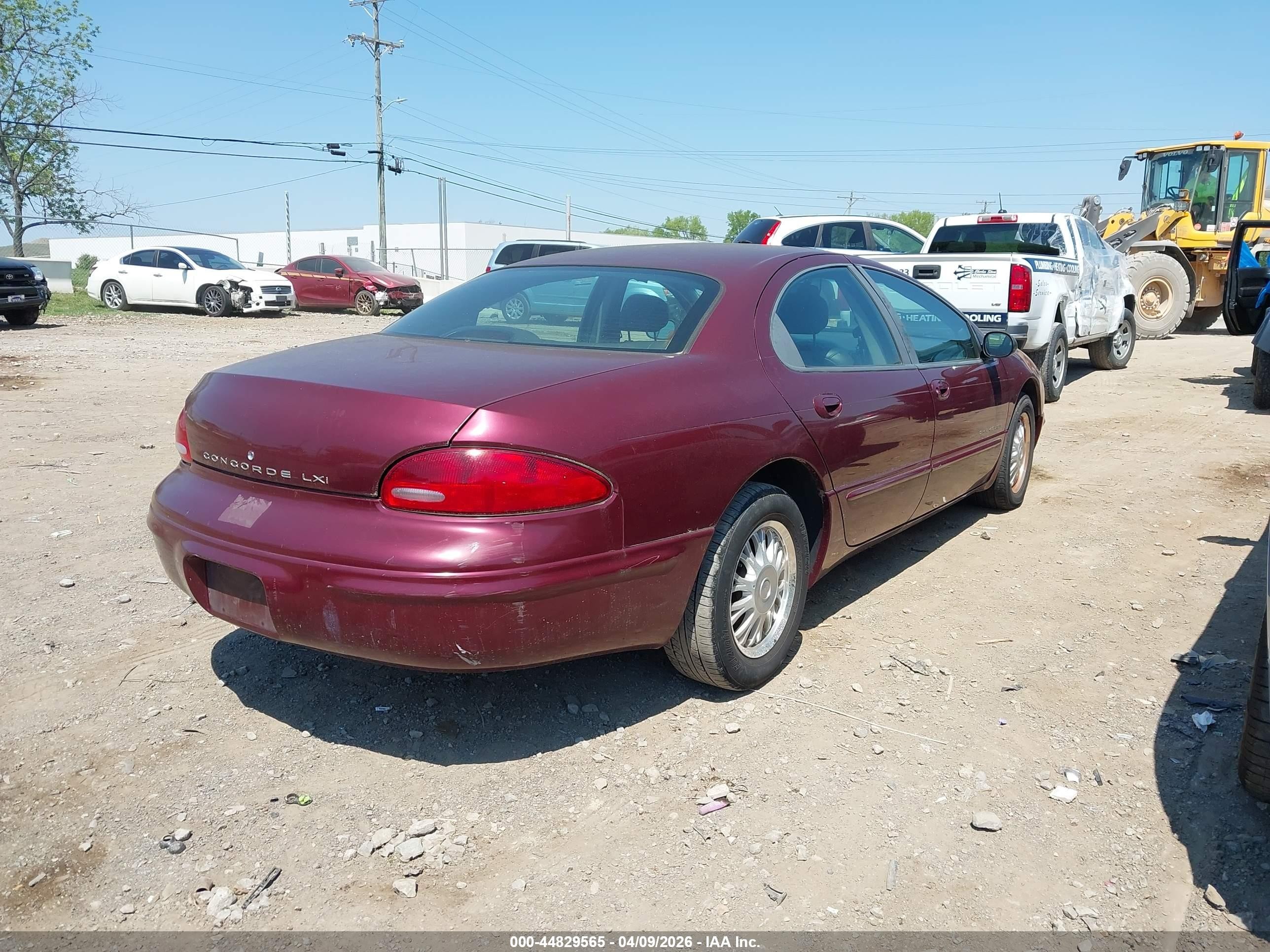 2000 Chrysler Concorde Lxi Фиолетовый vin: 2C3HD36J8YH370293