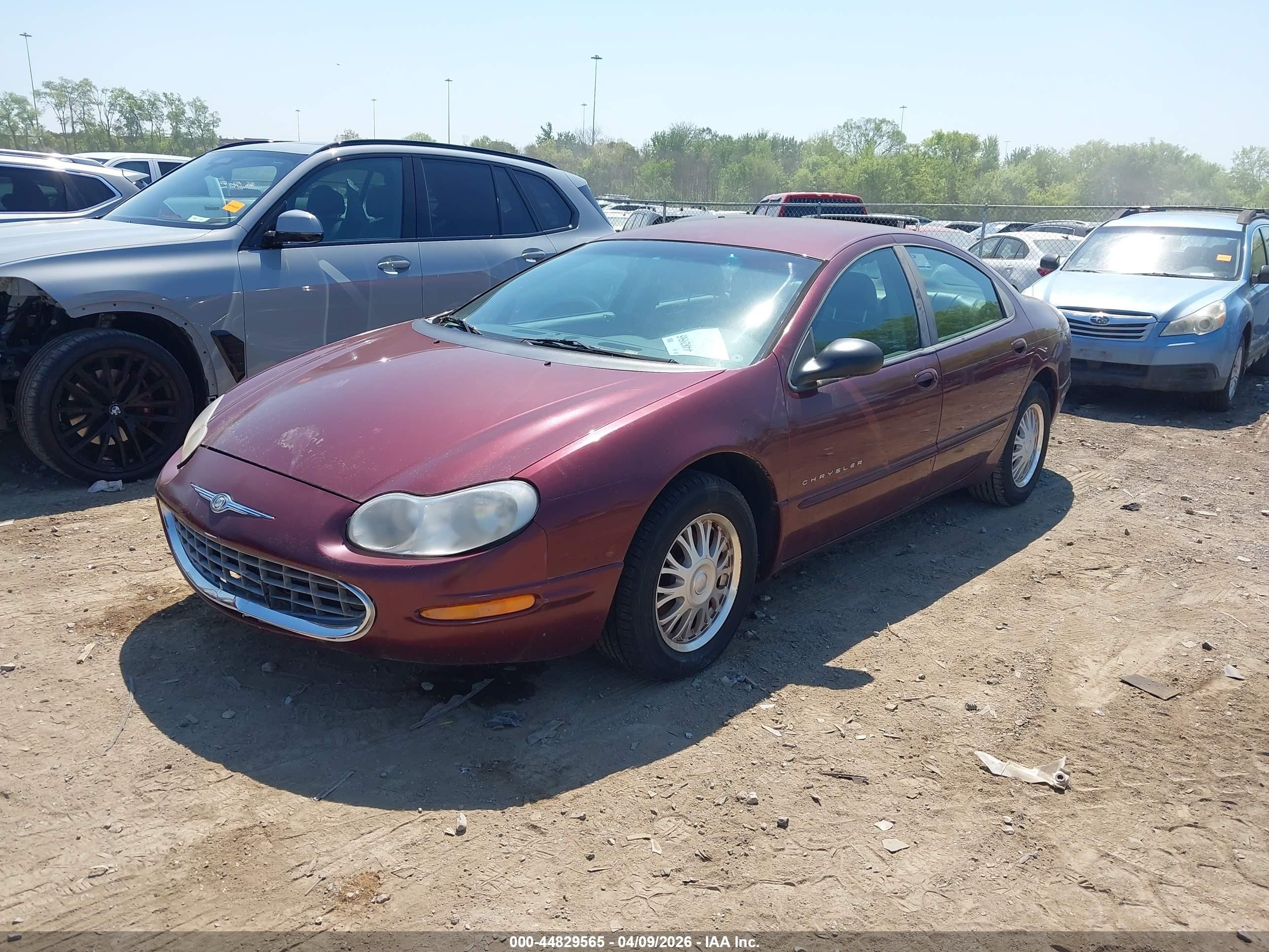 2000 Chrysler Concorde Lxi Фиолетовый vin: 2C3HD36J8YH370293