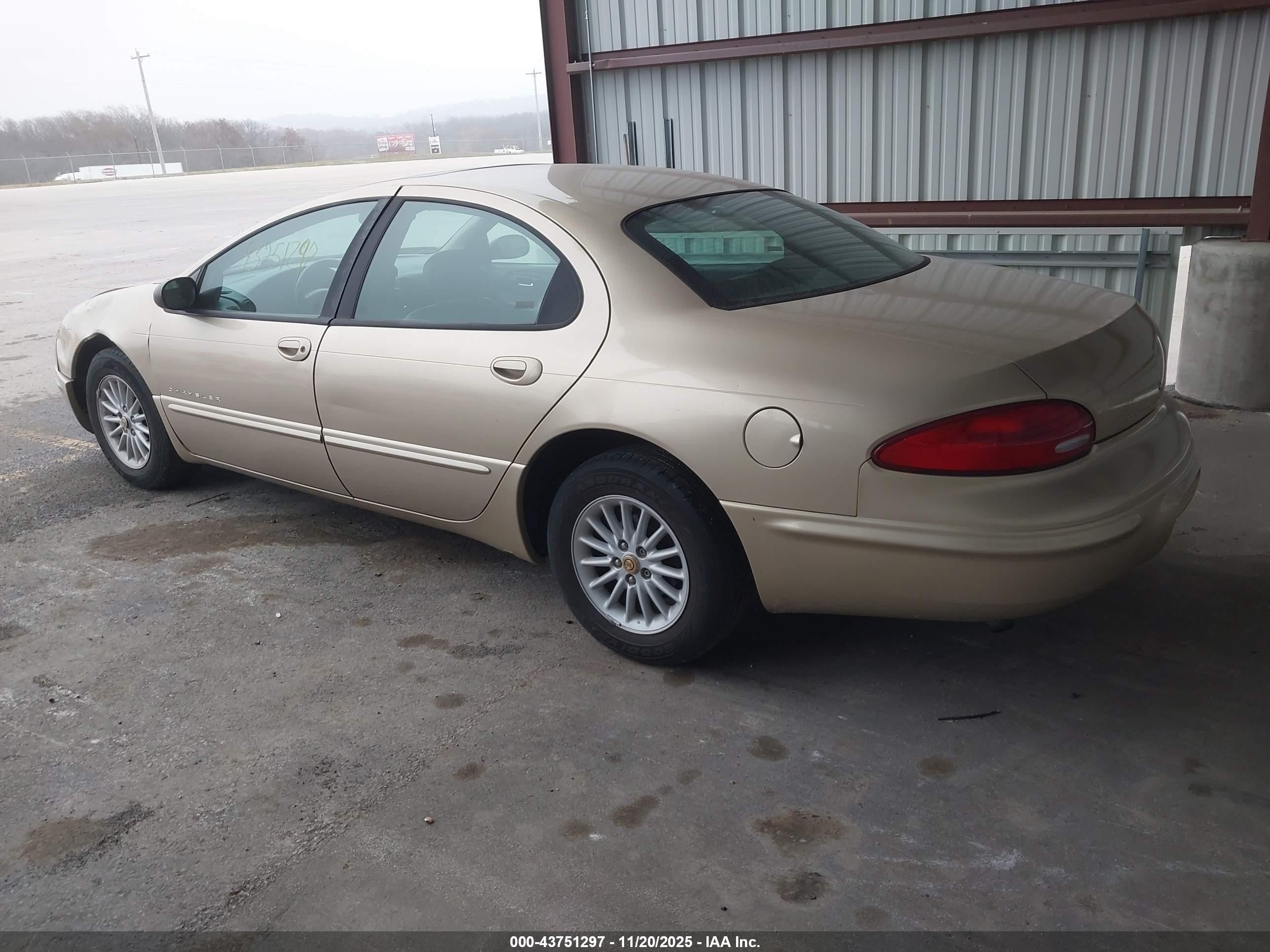 2000 Chrysler Concorde Lxi Золотой vin: 2C3HD36J9YH272065