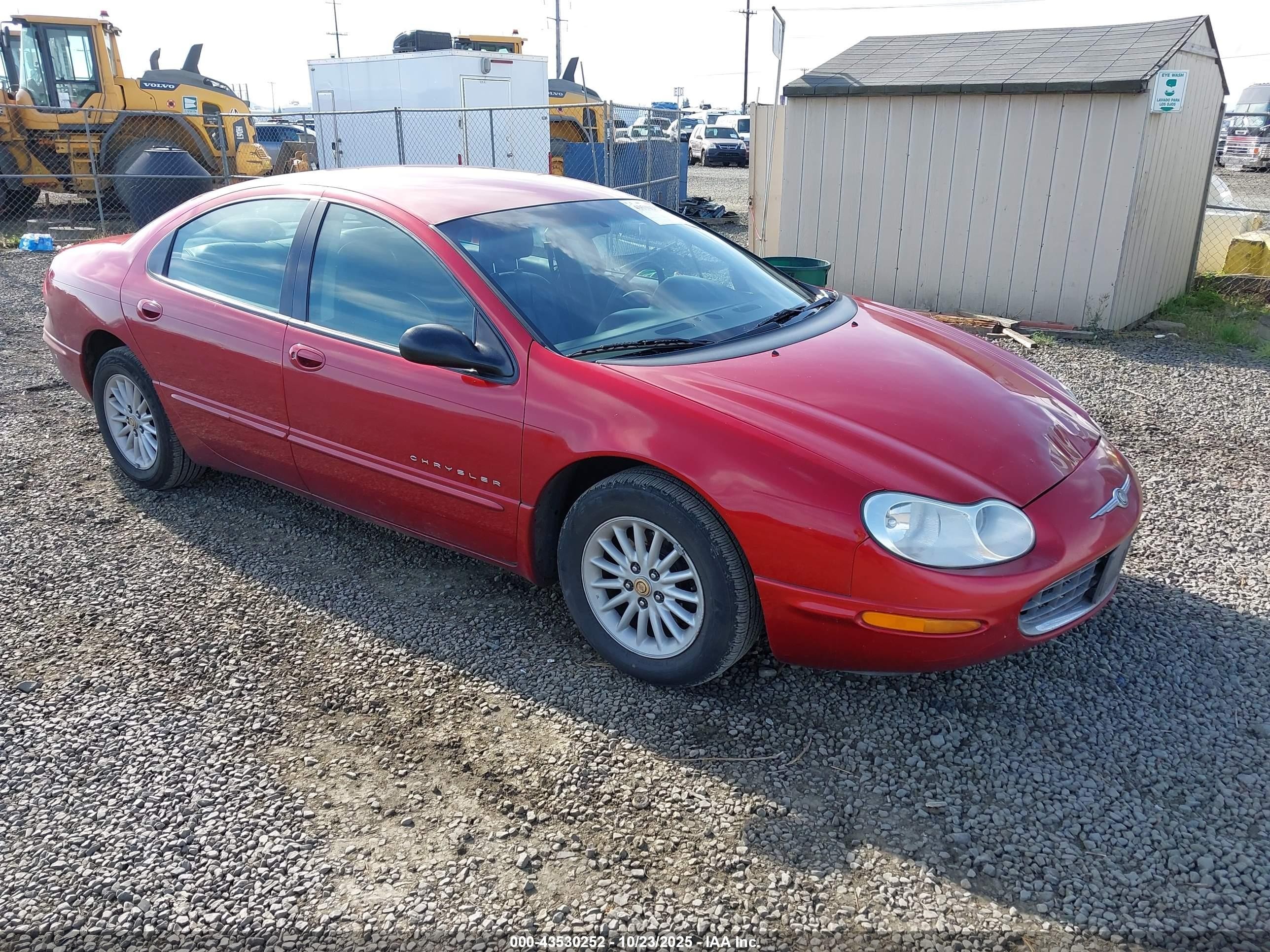 2001 Chrysler Concorde Lxi Red vin: 2C3HD36JX1H704751