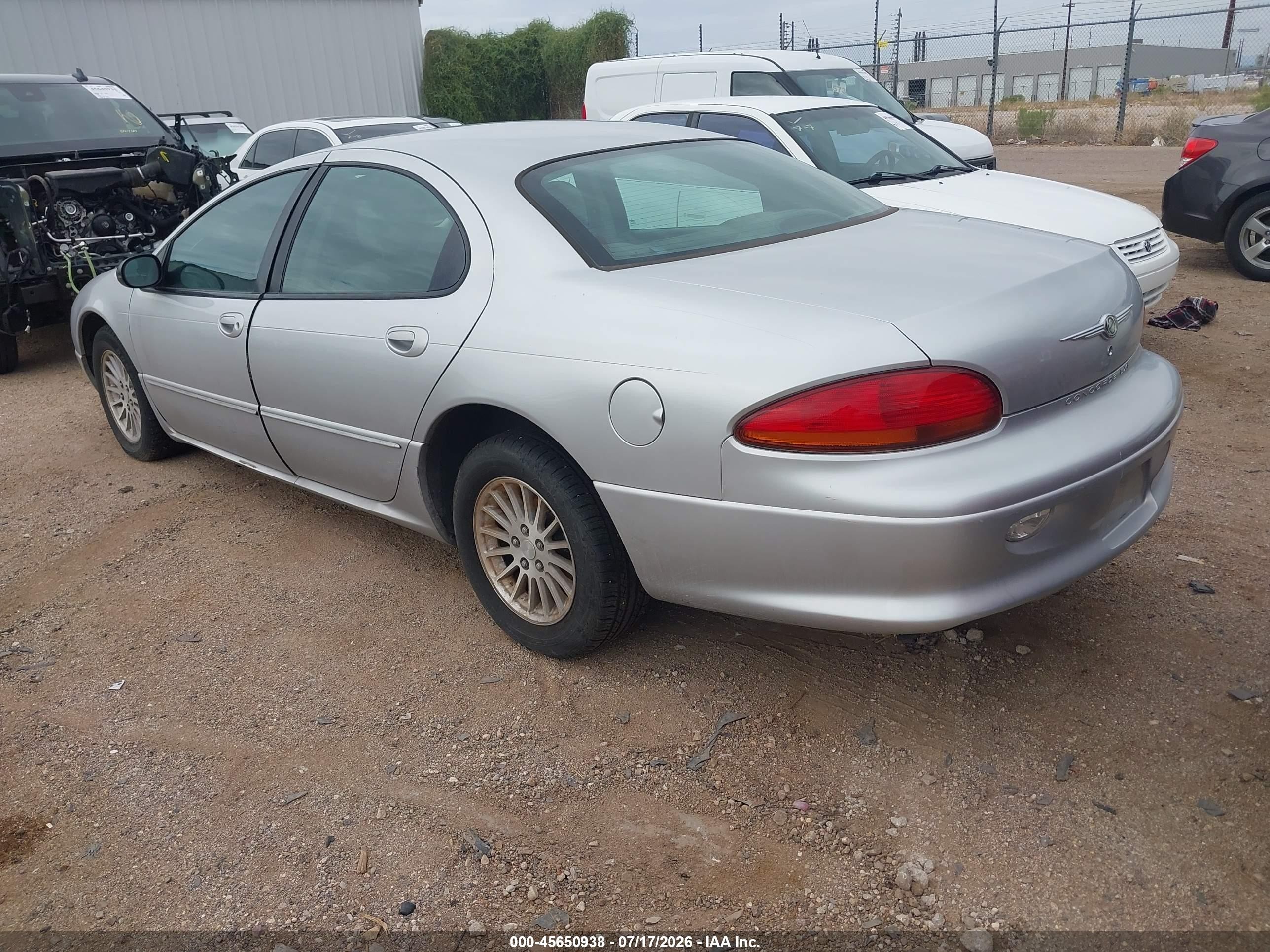 2004 Chrysler Concorde Lxi Серебряный vin: 2C3HD36M04H655719