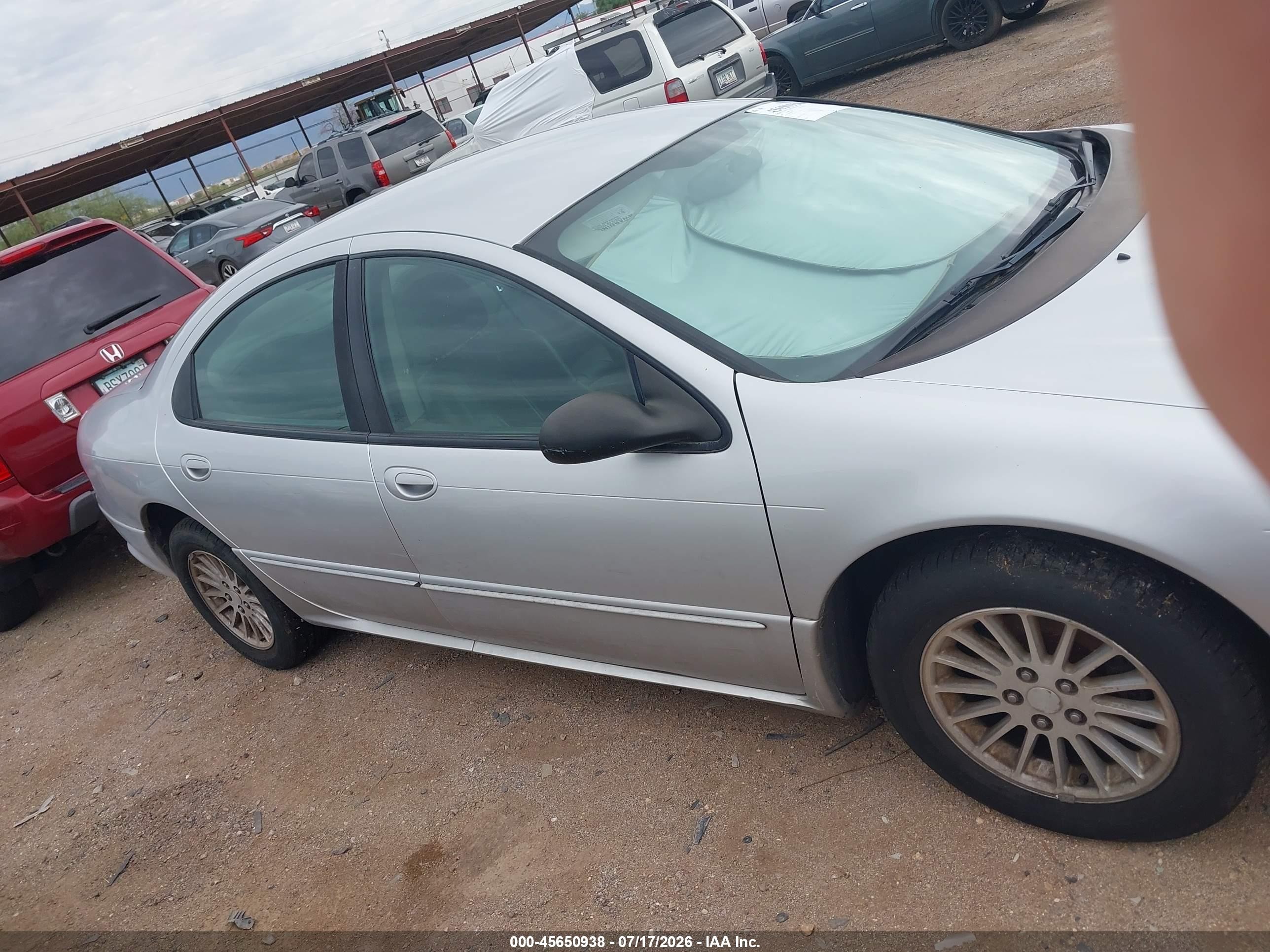 2004 Chrysler Concorde Lxi Серебряный vin: 2C3HD36M04H655719