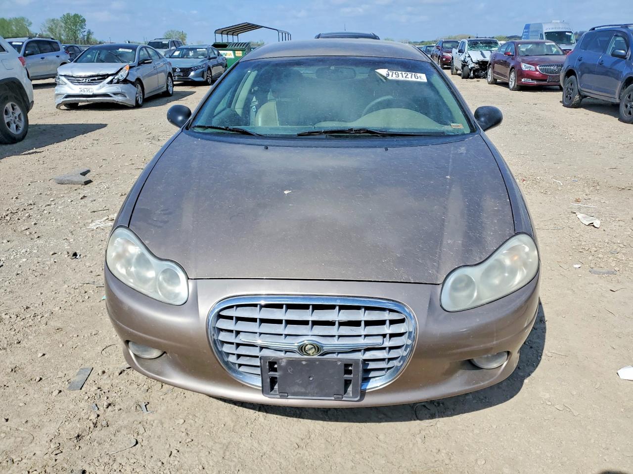 2002 Chrysler Concorde Lxi Tan vin: 2C3HD36M62H148028