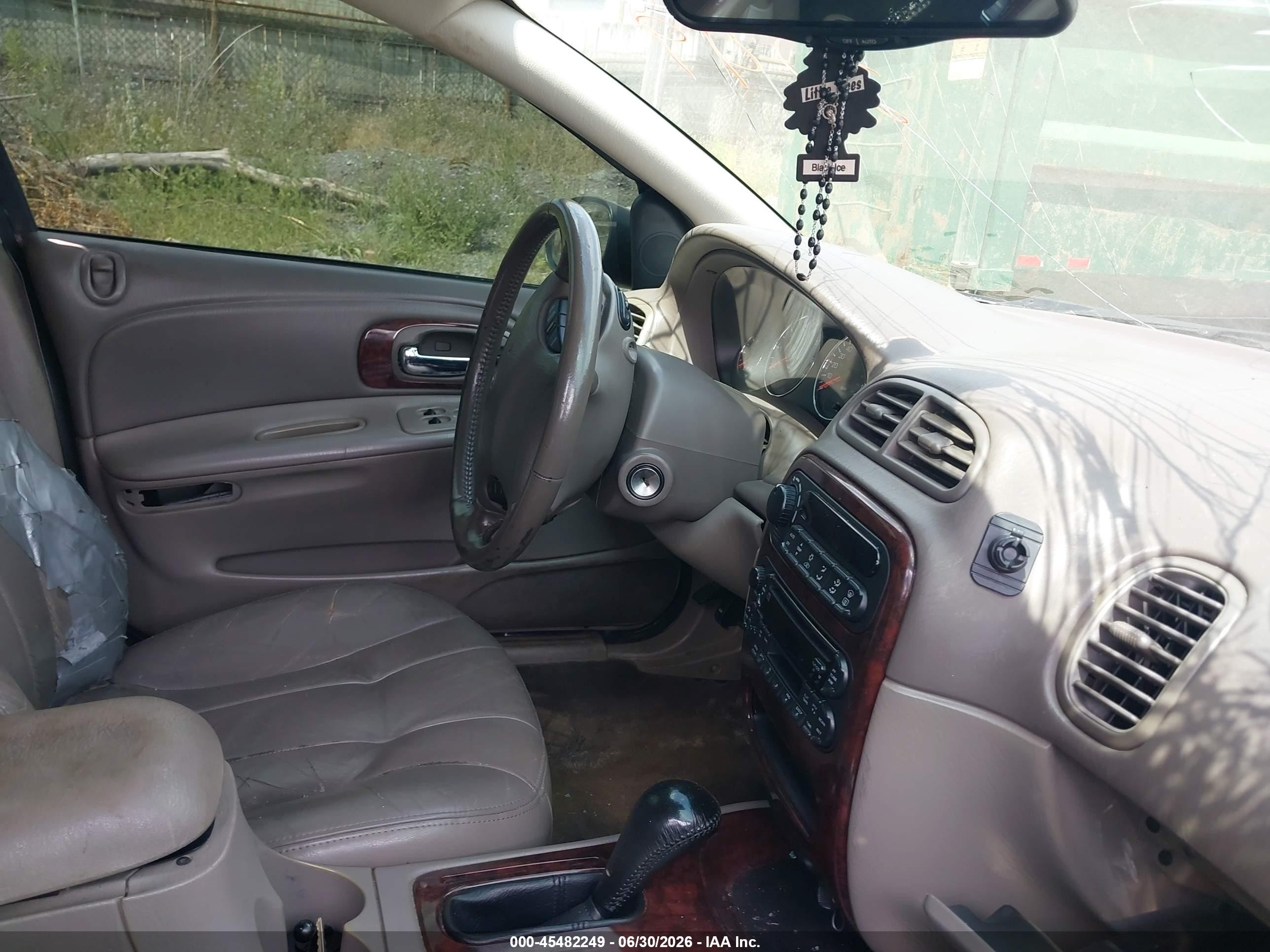 2003 Chrysler Concorde Lxi Blue vin: 2C3HD36M73H514323