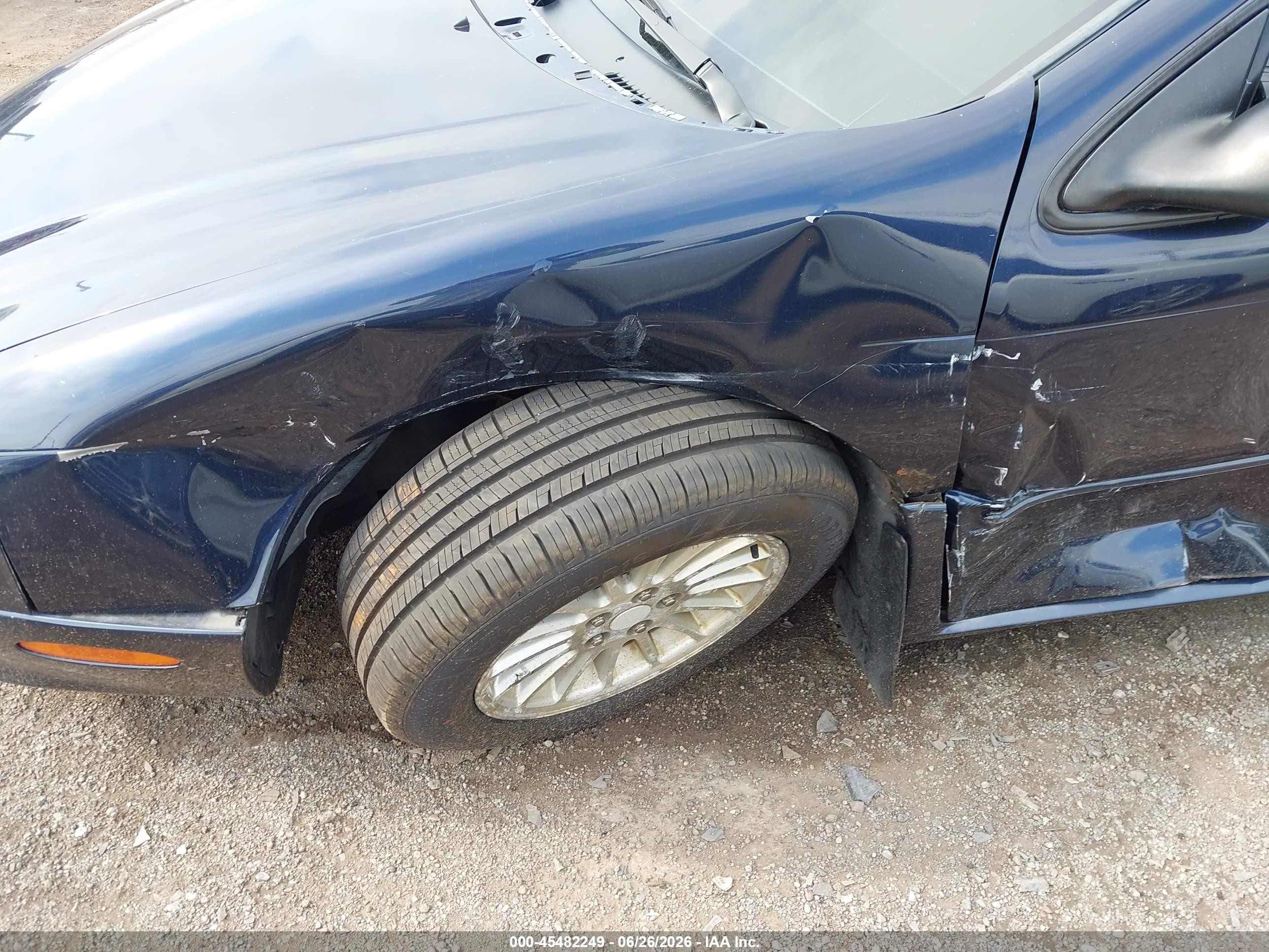 2003 Chrysler Concorde Lxi Blue vin: 2C3HD36M73H514323