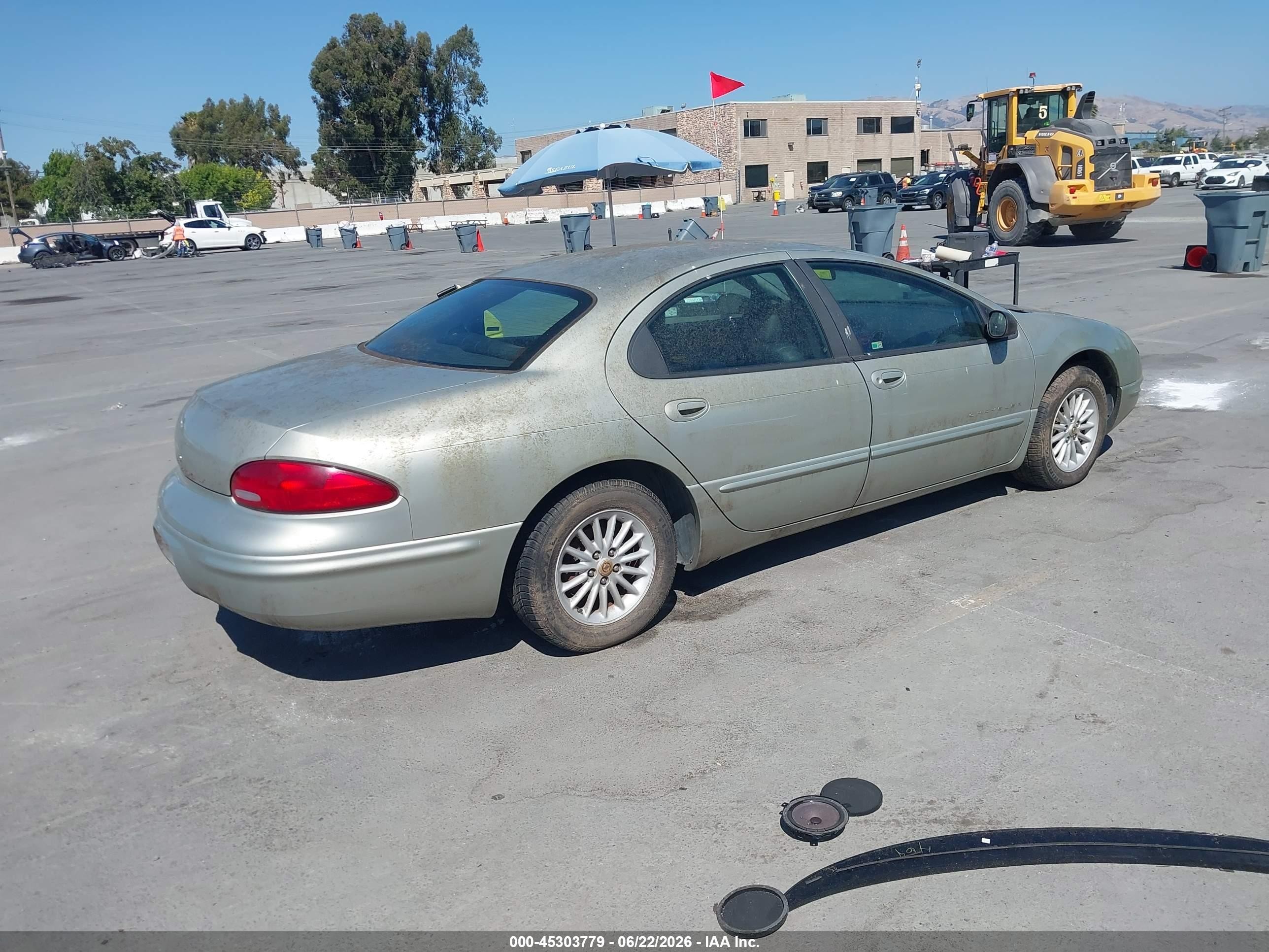 1999 Chrysler Concorde Lx Gray vin: 2C3HD46J6XH639668