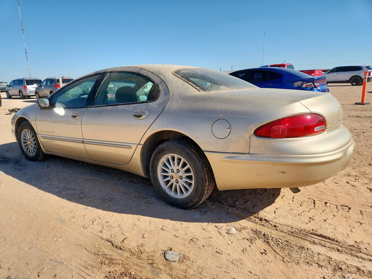 2001 Chrysler Concorde Lx Tan vin: 2C3HD46R01H581277