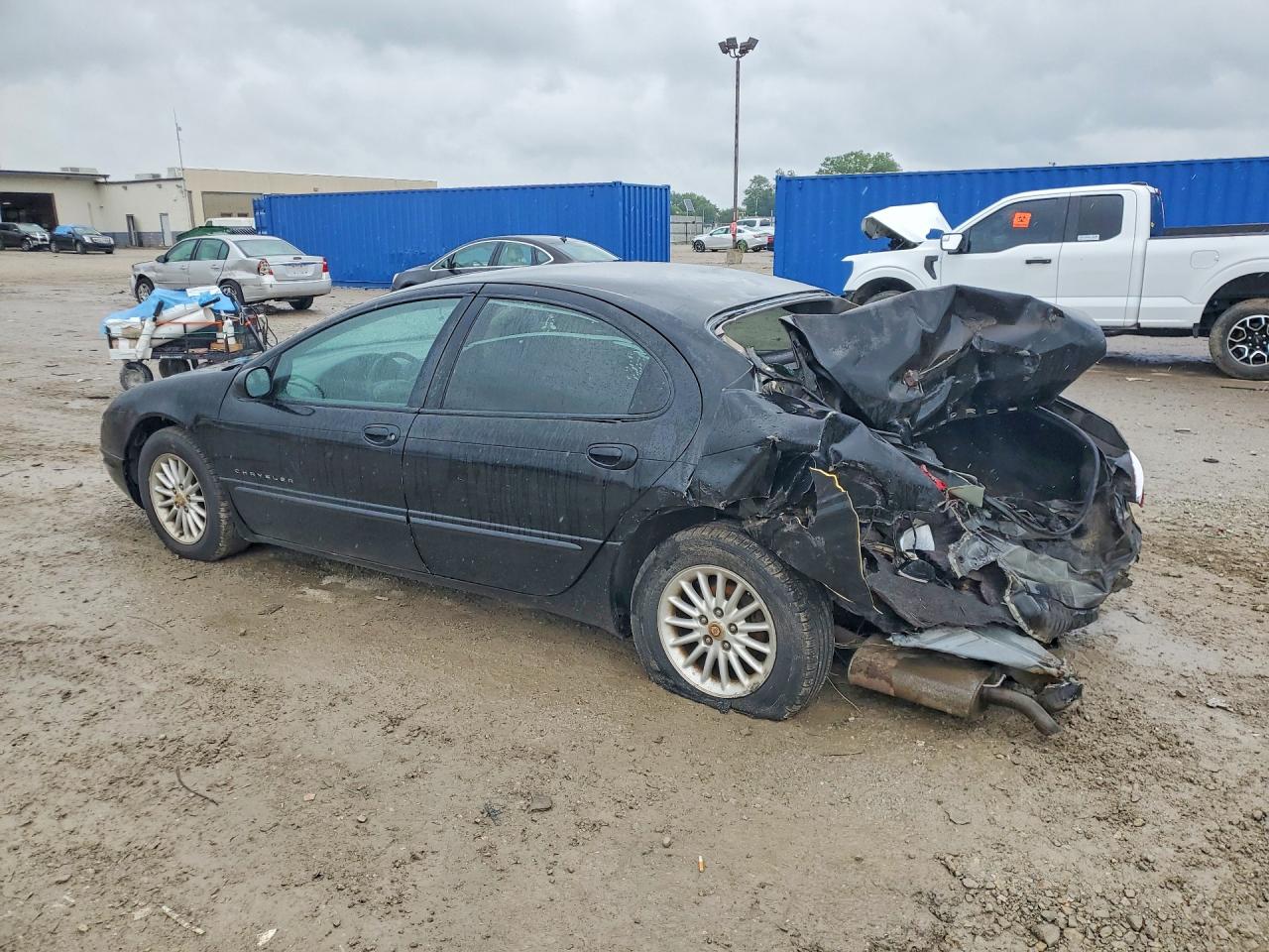 2000 Chrysler Concorde Lx Black vin: 2C3HD46R0YH427369