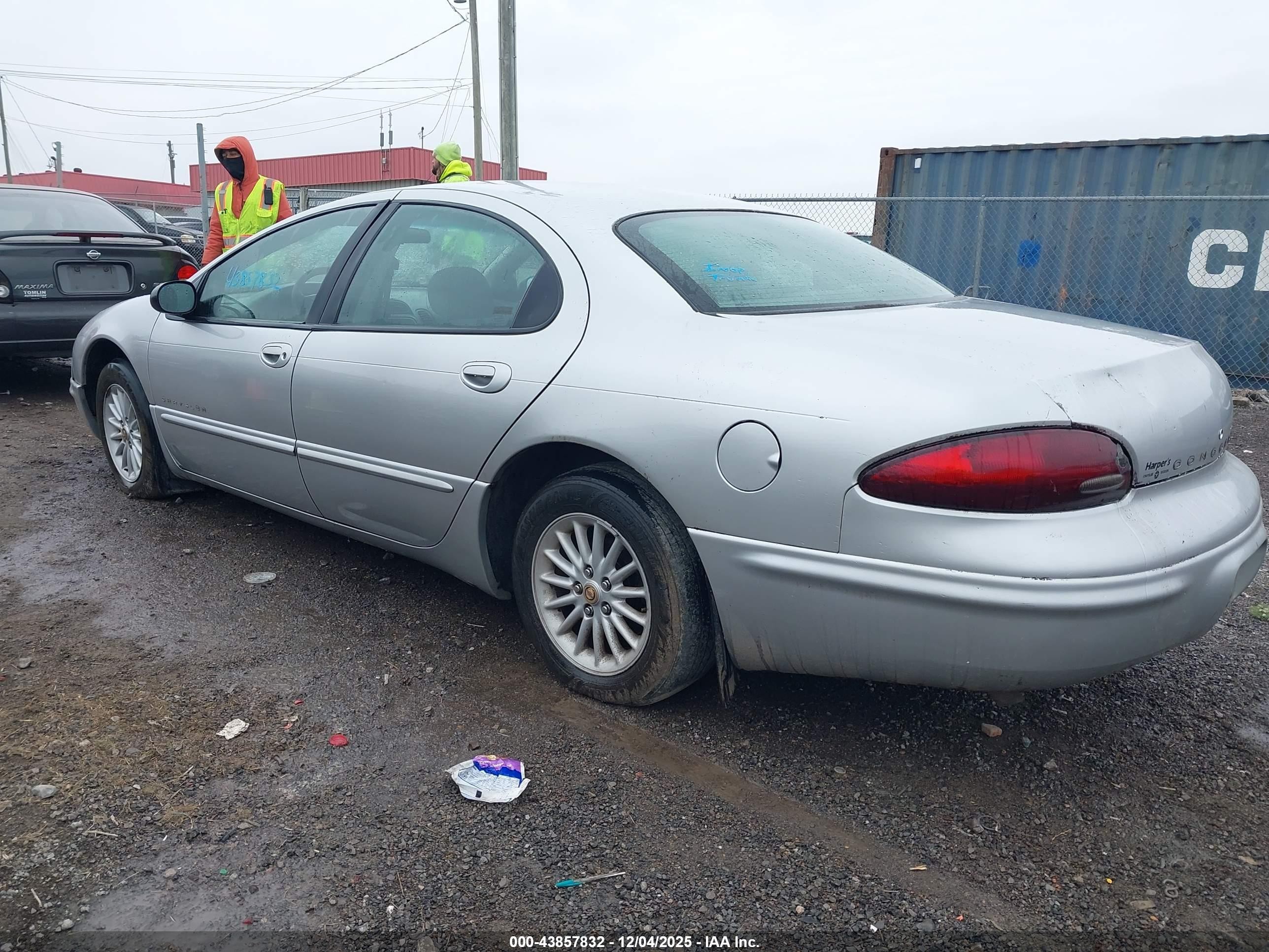 2000 Chrysler Concorde Lx Серебряный vin: 2C3HD46R1YH134760