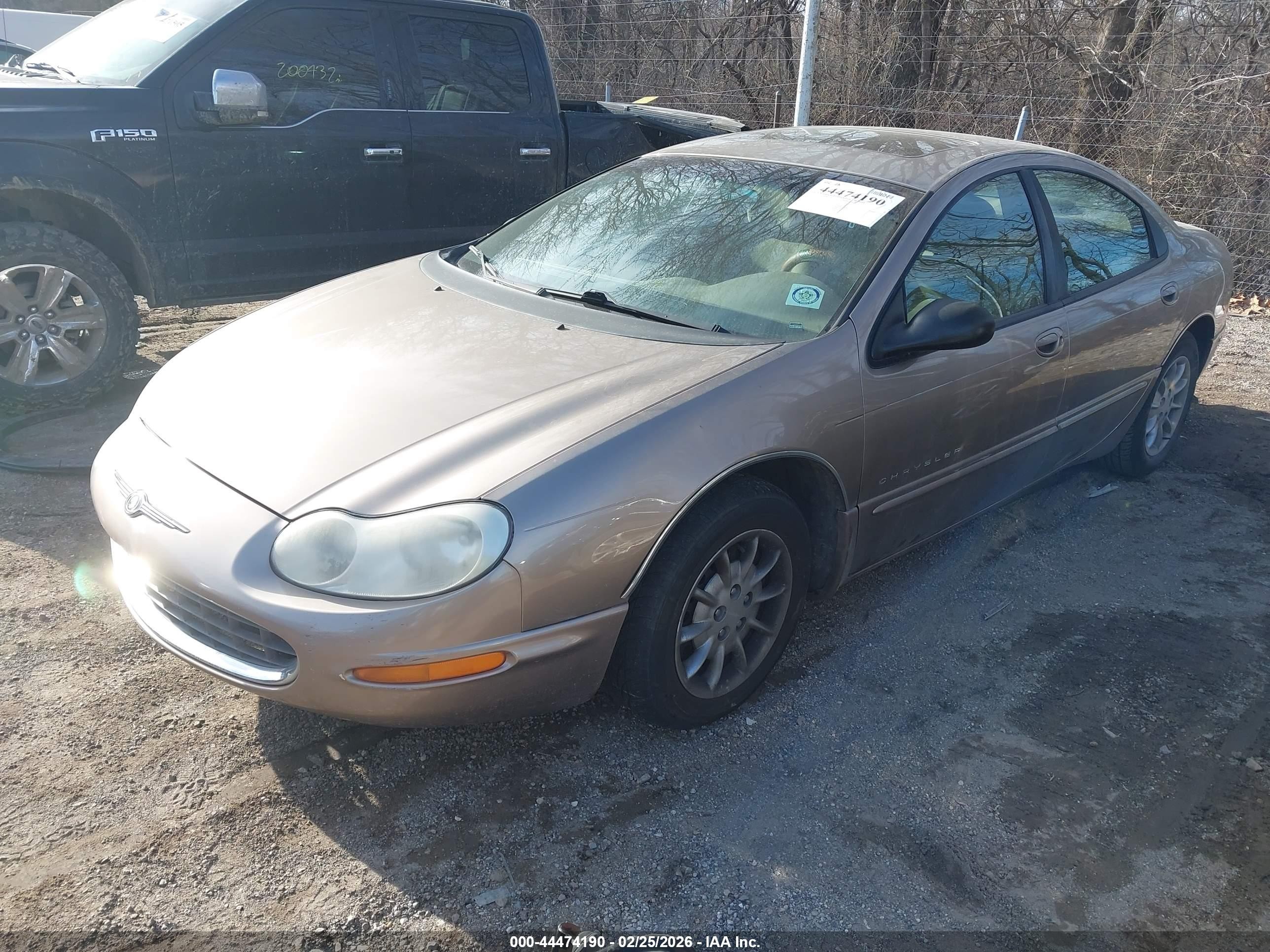 2001 Chrysler Concorde Lx Beige vin: 2C3HD46R41H581301