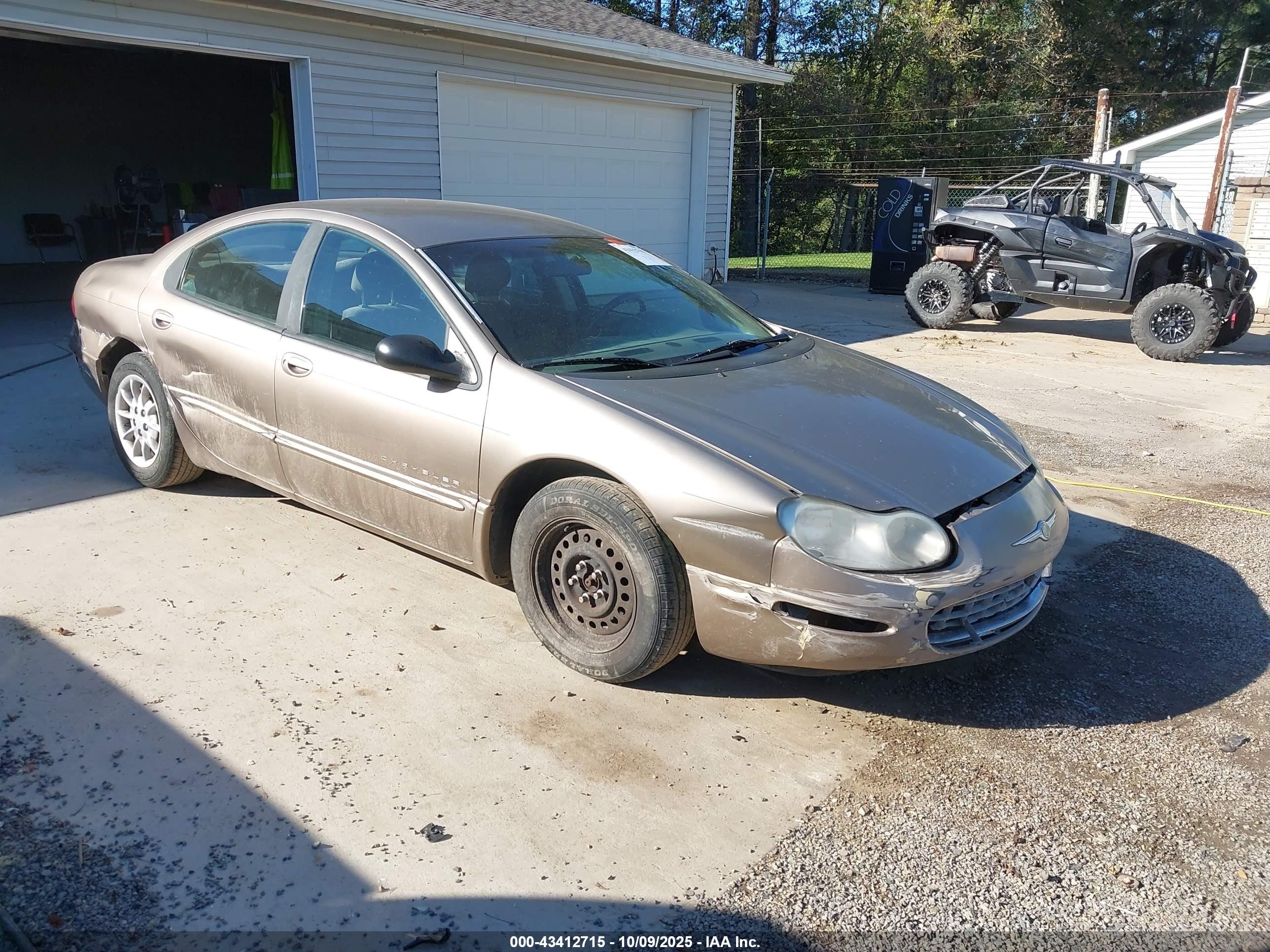 2000 Chrysler Concorde Lx Золотой vin: 2C3HD46R4YH346522