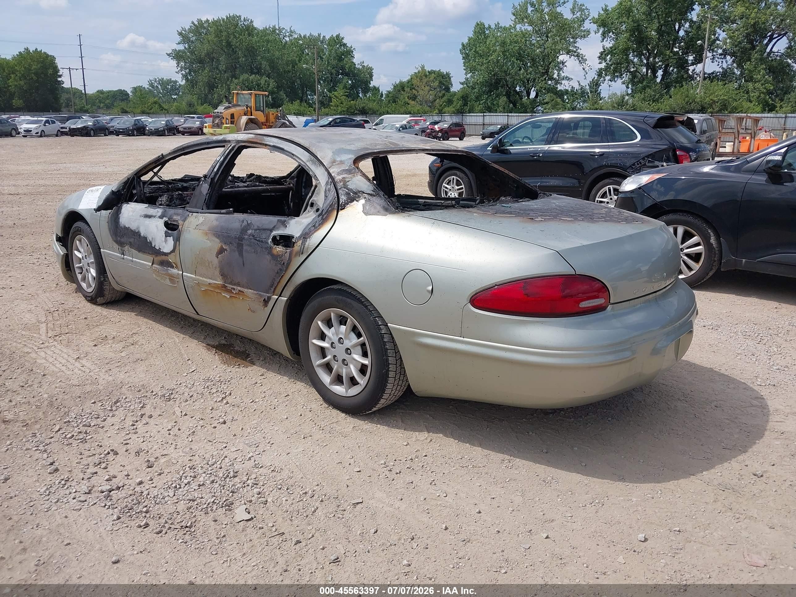 2000 Chrysler Concorde Lx Золотой vin: 2C3HD46R5YH134700