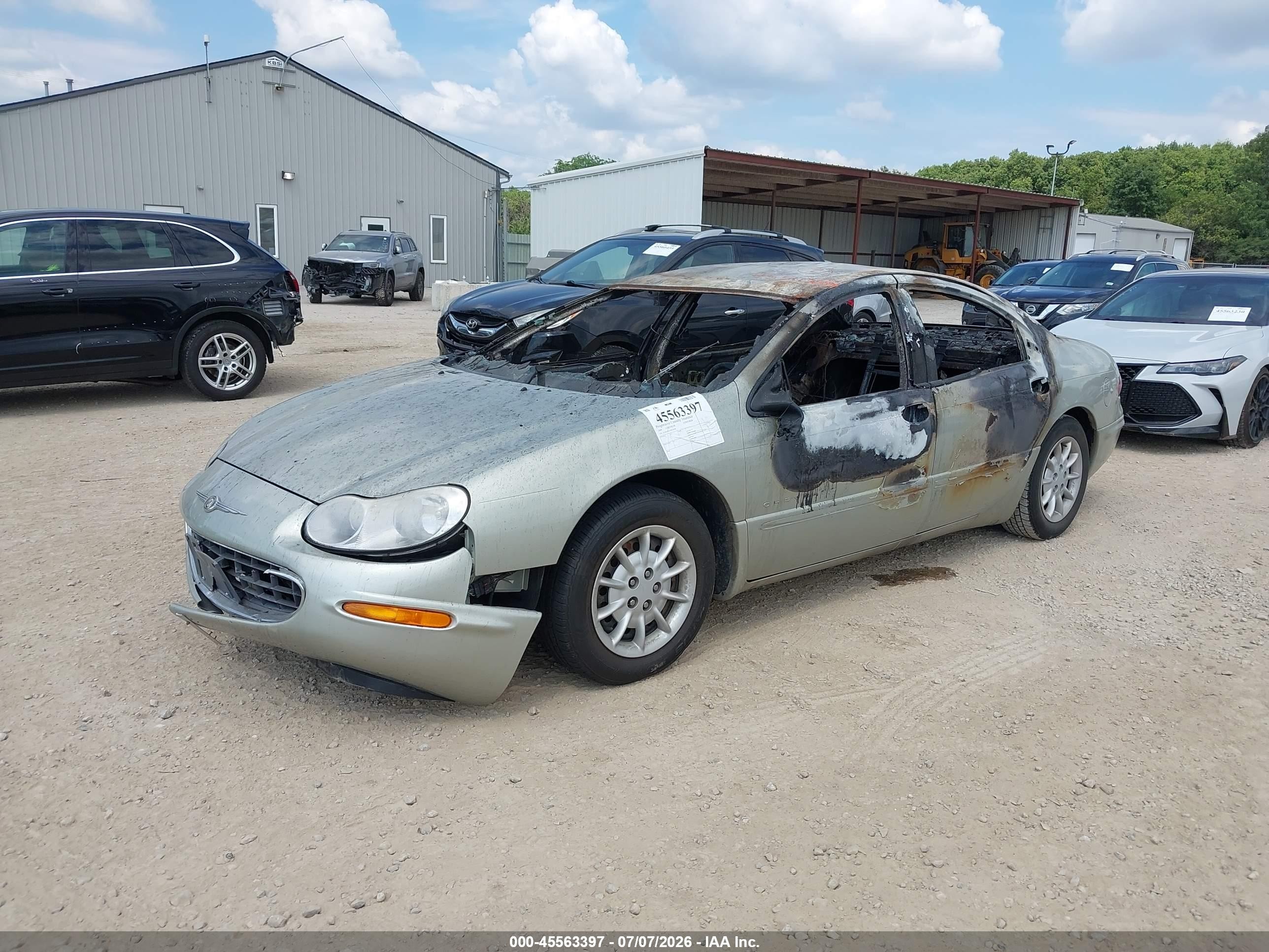 2000 Chrysler Concorde Lx Золотой vin: 2C3HD46R5YH134700