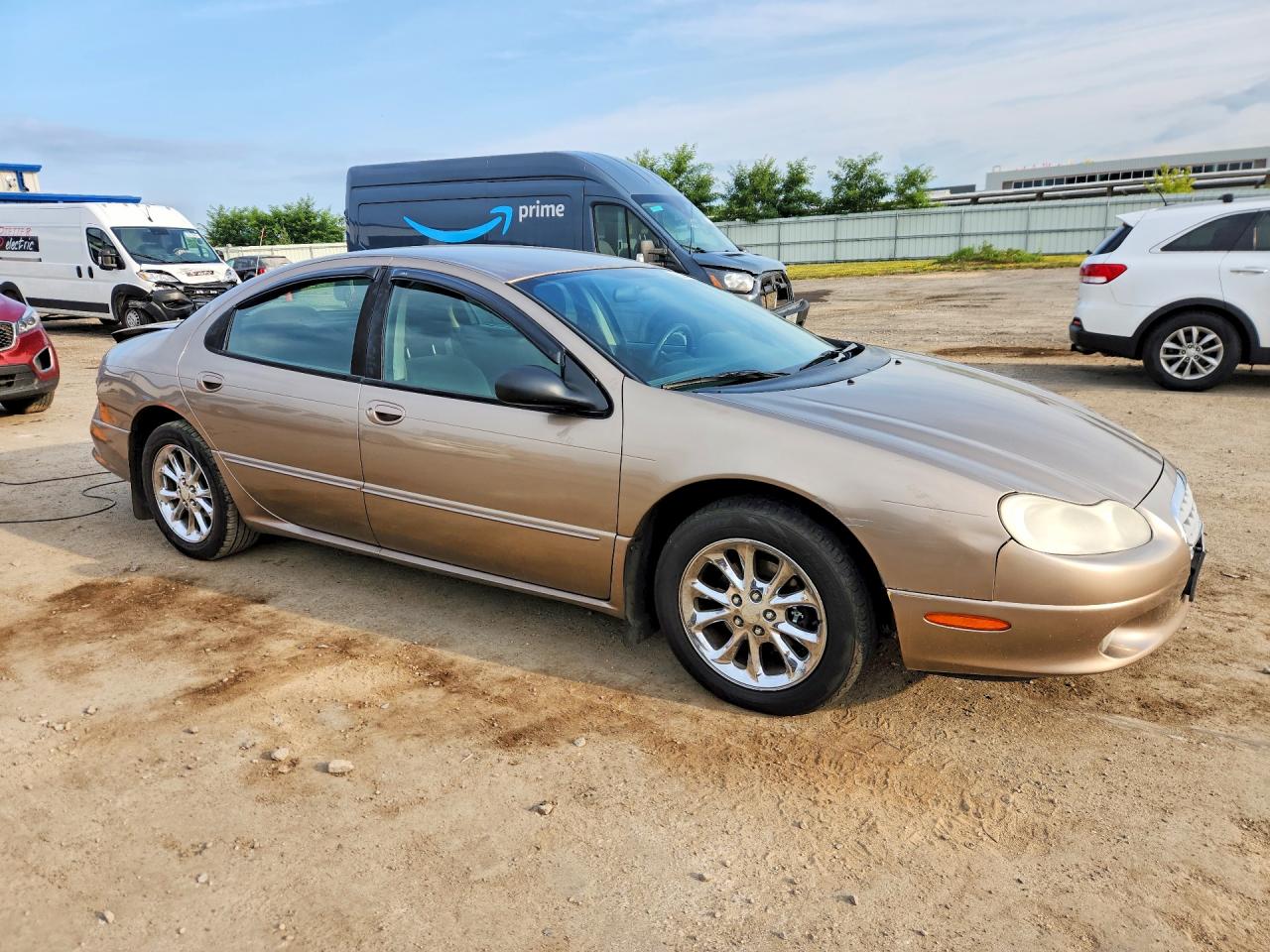 2002 Chrysler Concorde Lx Tan vin: 2C3HD46R62H181208