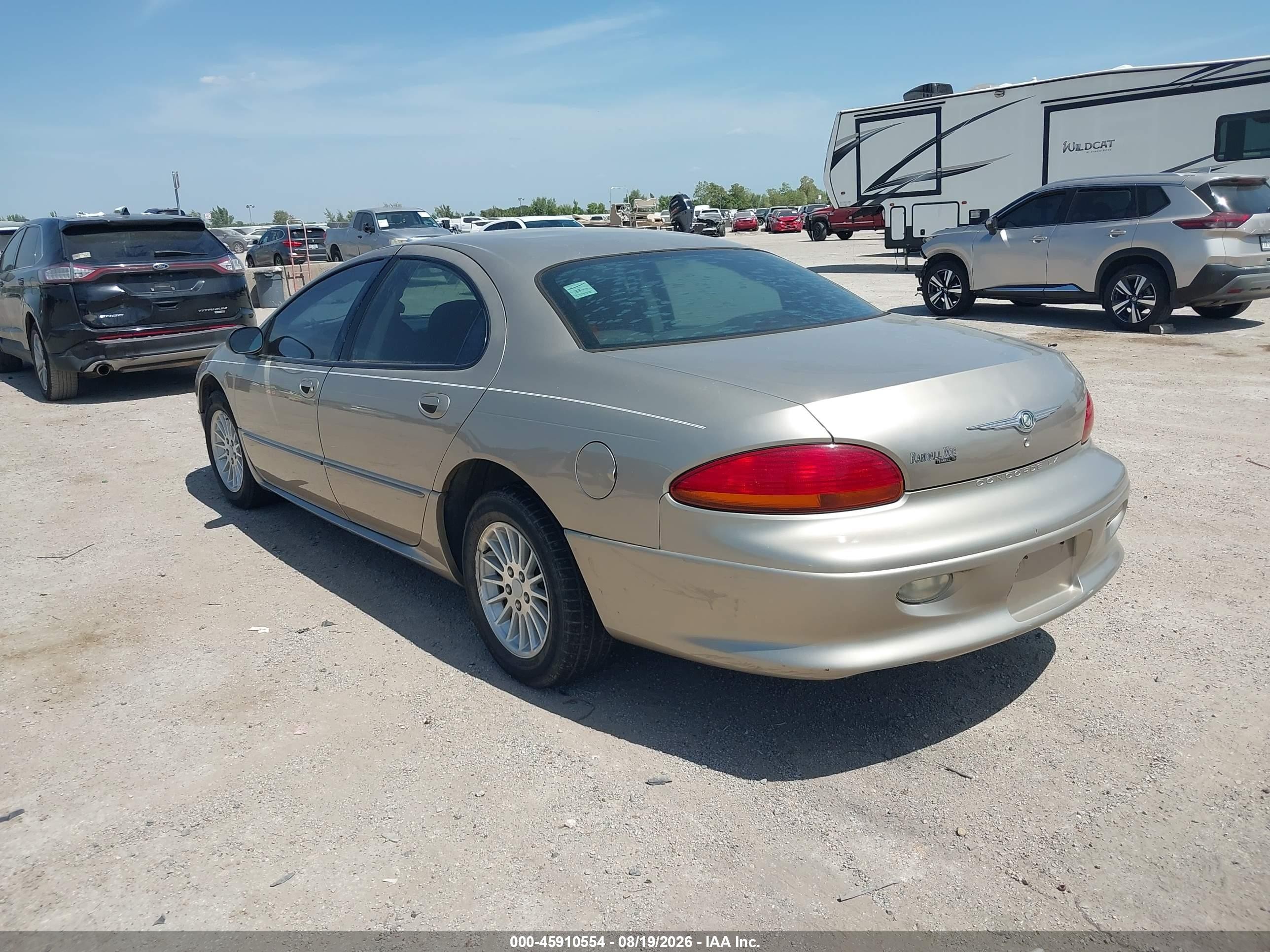 2002 Chrysler Concorde Lx Gold vin: 2C3HD46RX2H309580