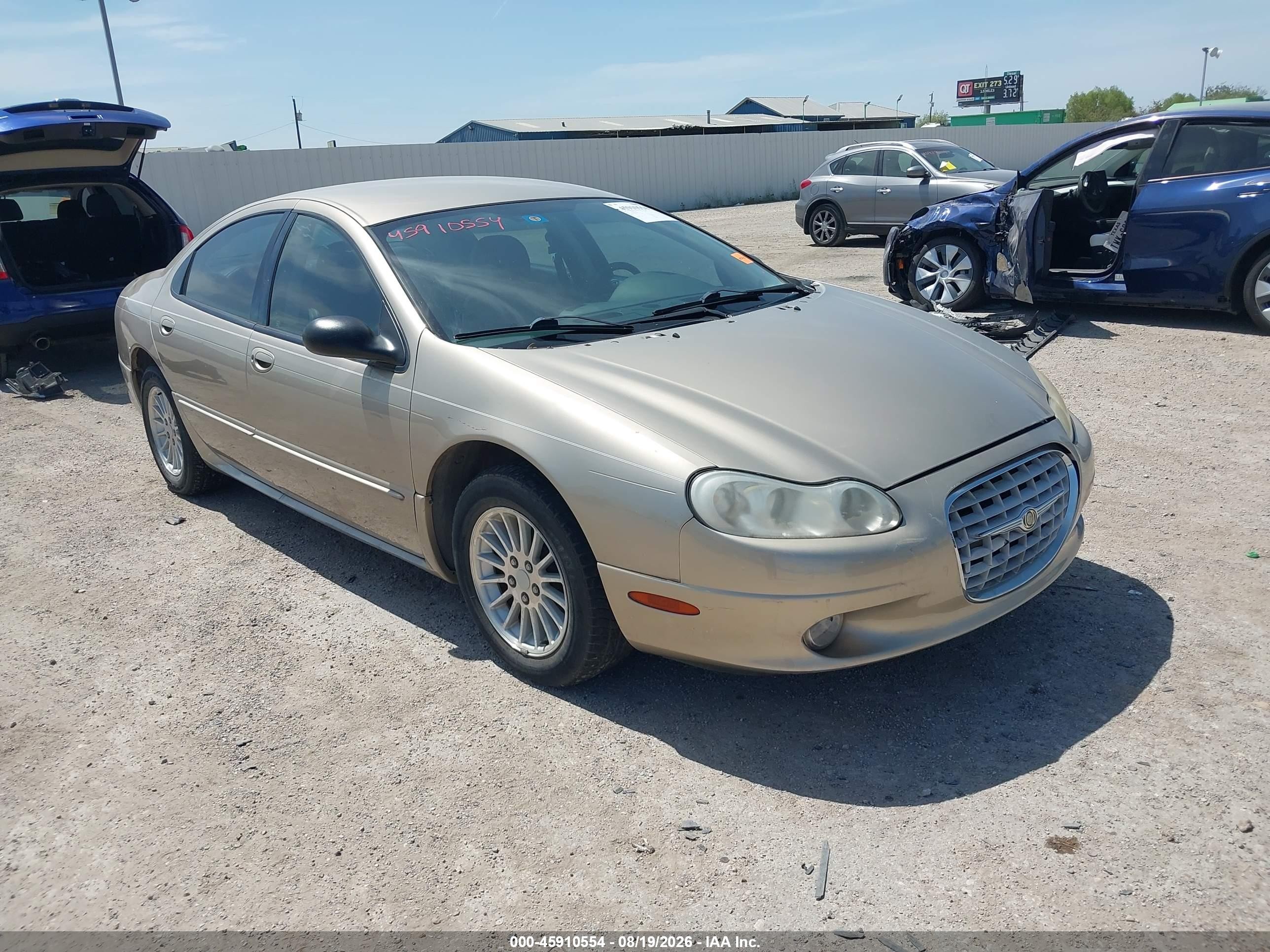 2002 Chrysler Concorde Lx Gold vin: 2C3HD46RX2H309580