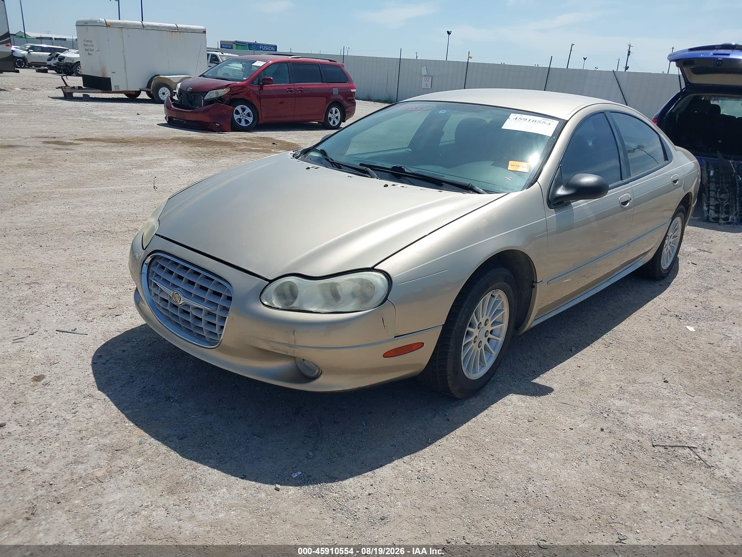 2002 Chrysler Concorde Lx Gold vin: 2C3HD46RX2H309580