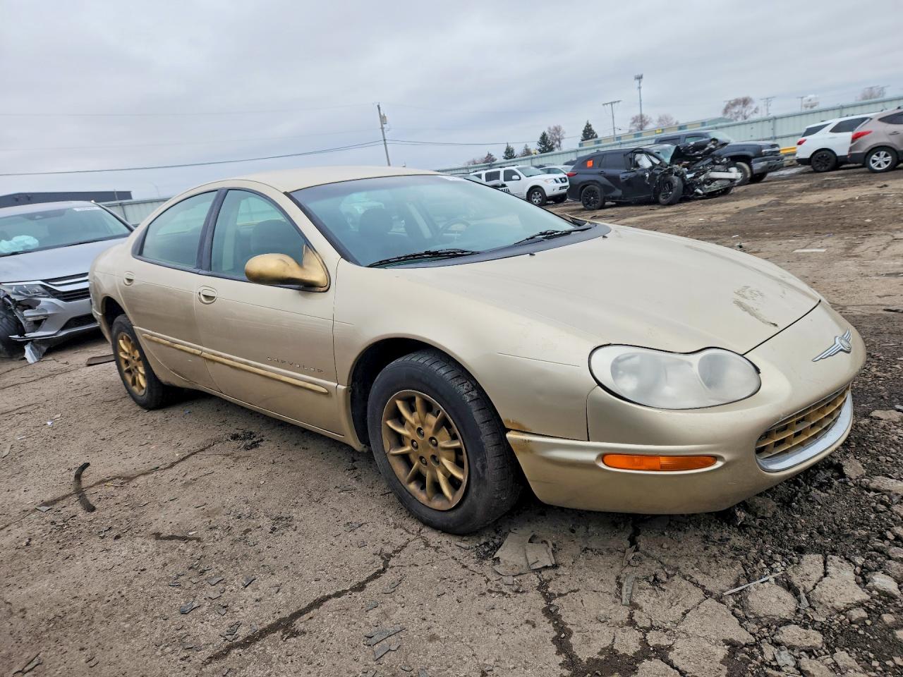 2000 Chrysler Concorde Lx Tan vin: 2C3HD46RXYH156577