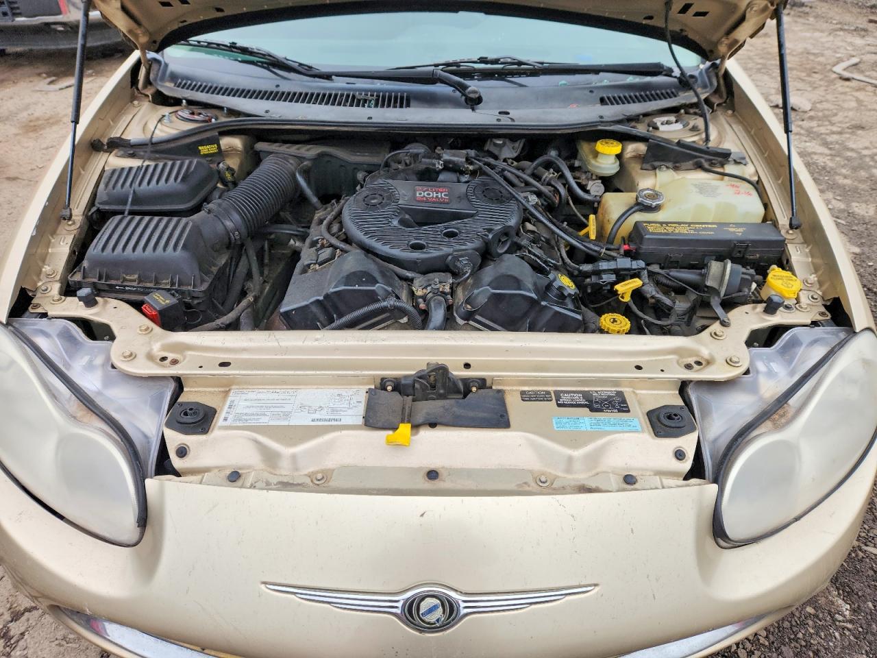 2000 Chrysler Concorde Lx Tan vin: 2C3HD46RXYH156577