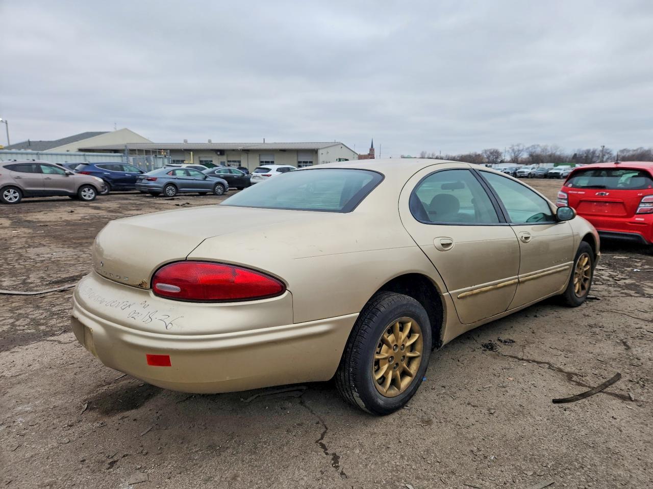 2000 Chrysler Concorde Lx Tan vin: 2C3HD46RXYH156577